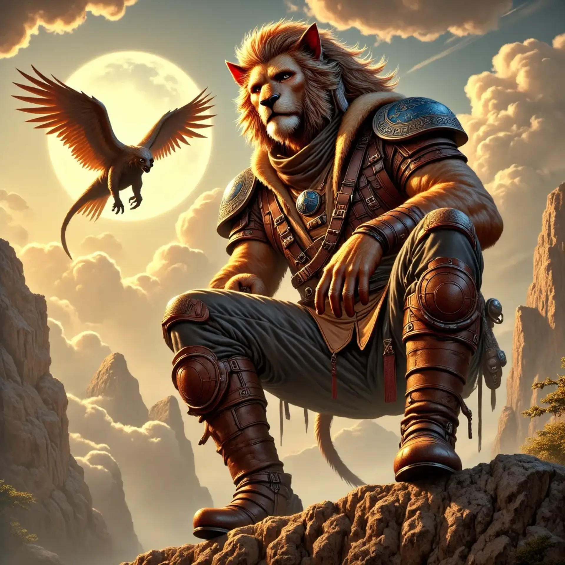 Captain Toren Miresk - AI-generated fantasy NPC