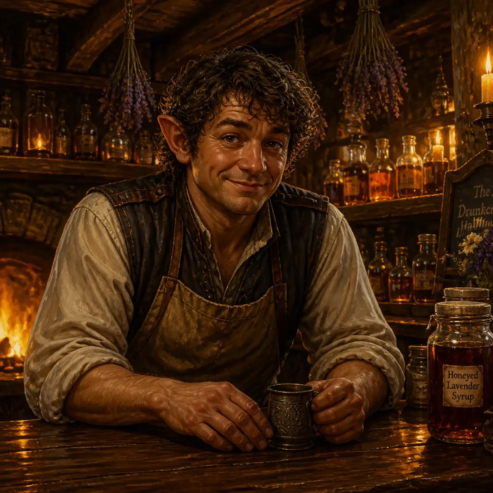 The Maple's Lamb - AI-generated fantasy Tavern