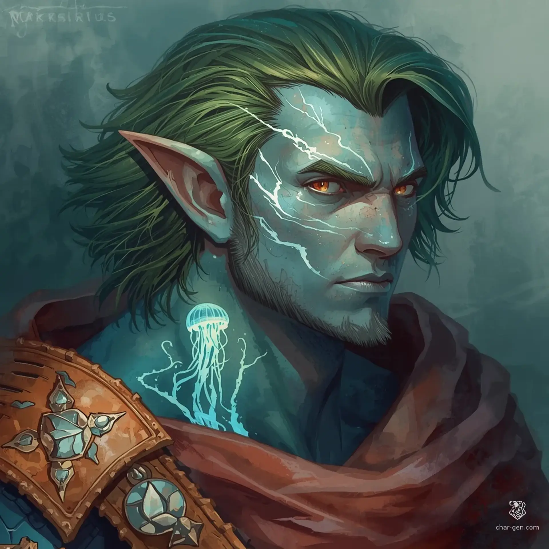 Kavaros Vash - AI-generated fantasy NPC