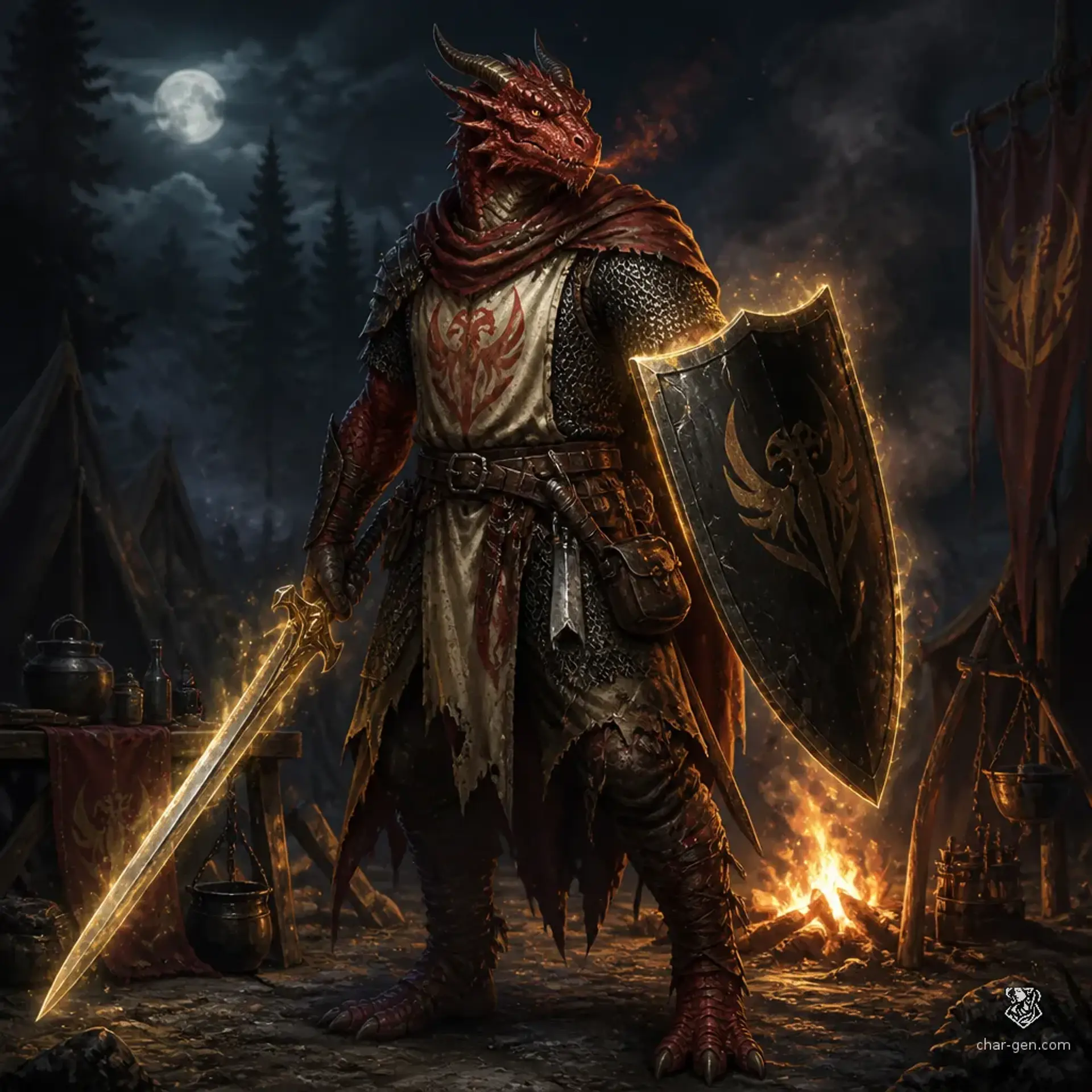Lando The Cook - AI-generated fantasy Character