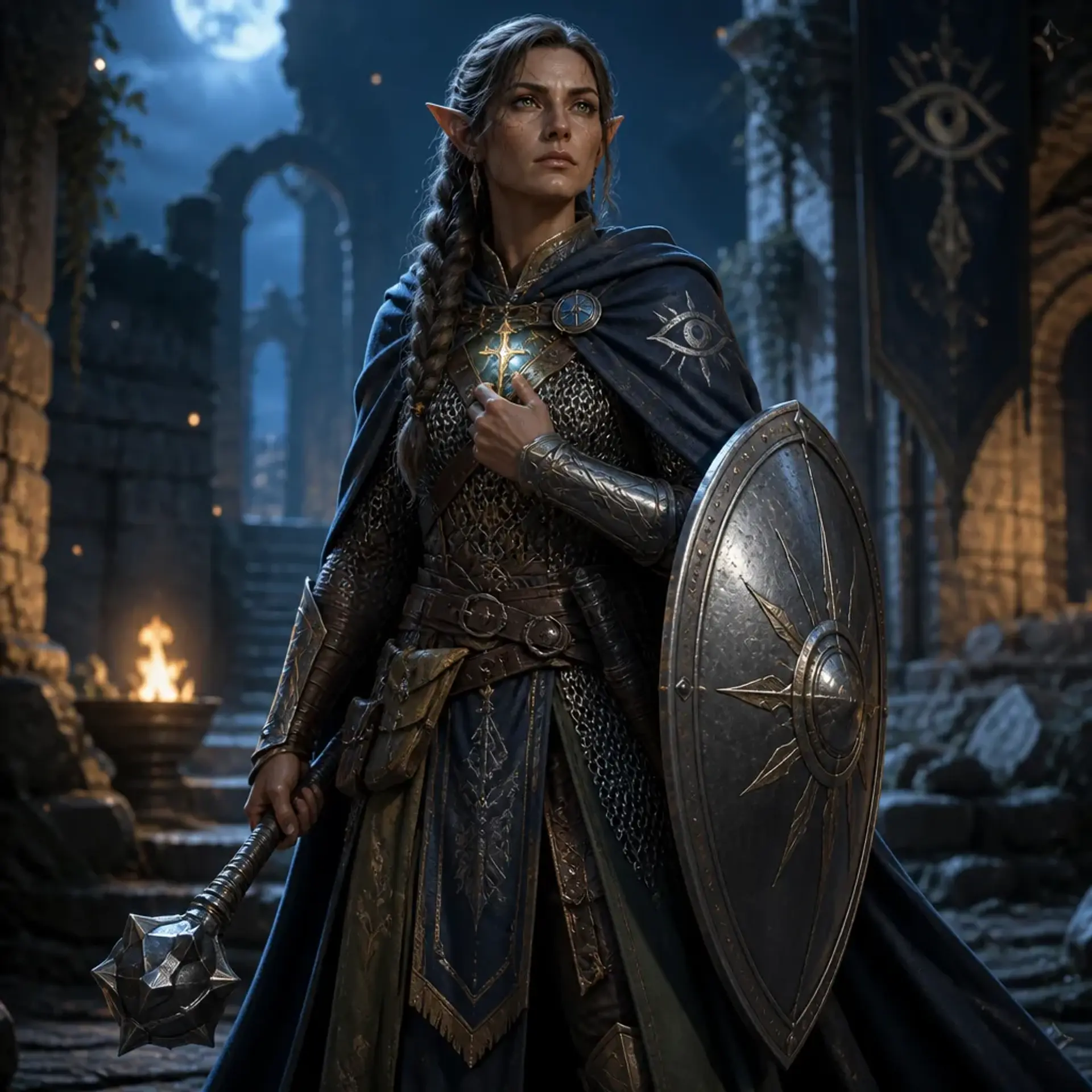 Selvara Wynnglade - AI-generated fantasy Character