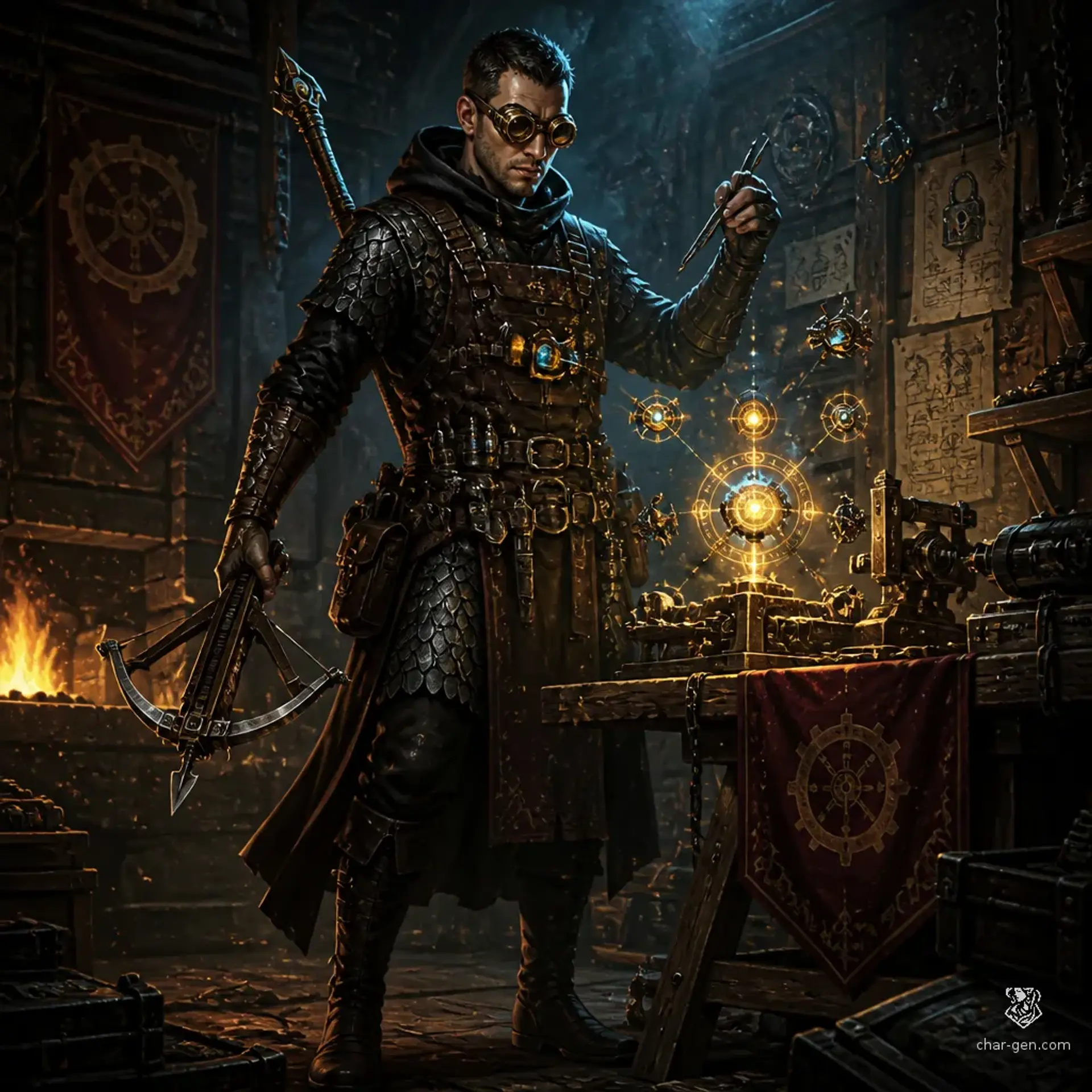 Vox - AI-generated fantasy Character