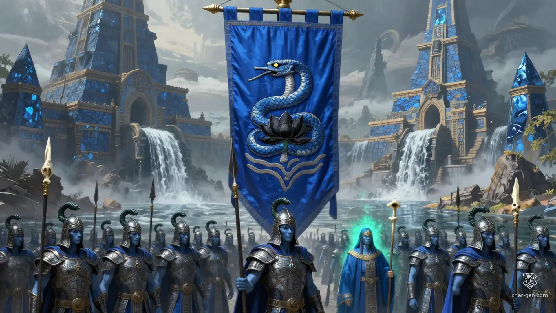 The Azure Phalanx of the Eternal Serpent