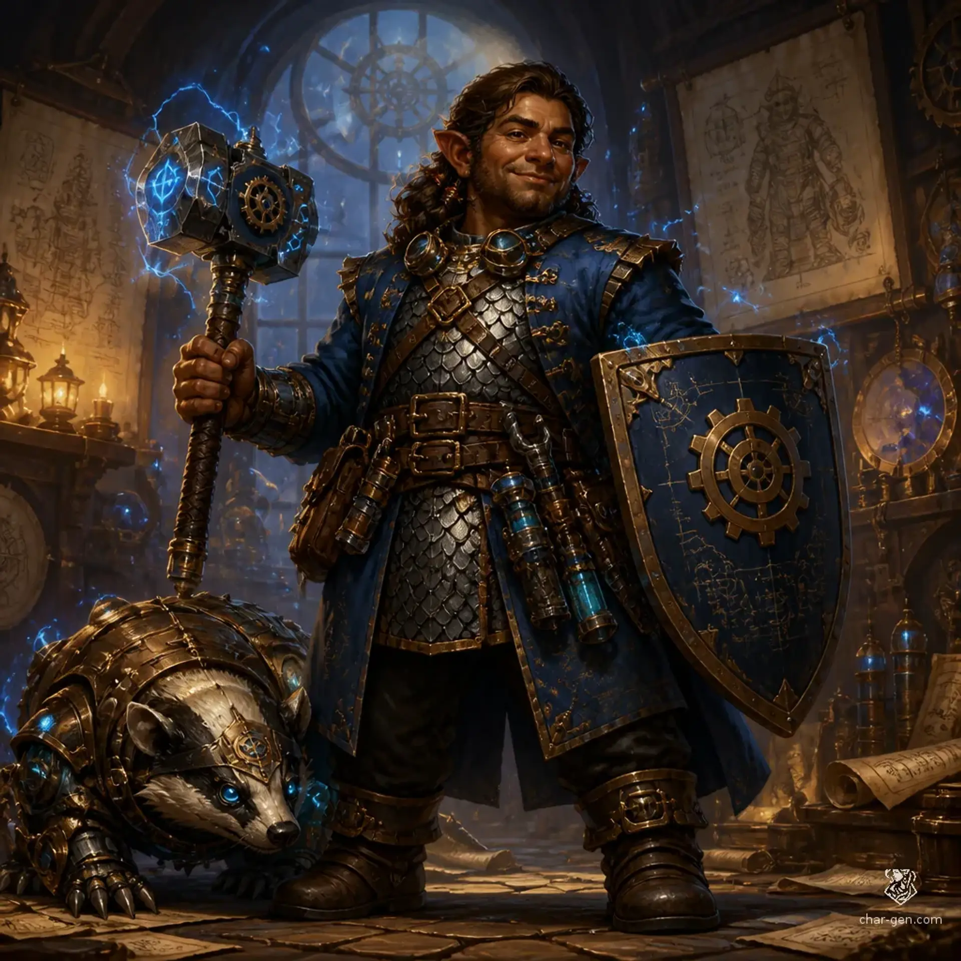 Ander - AI-generated fantasy Character