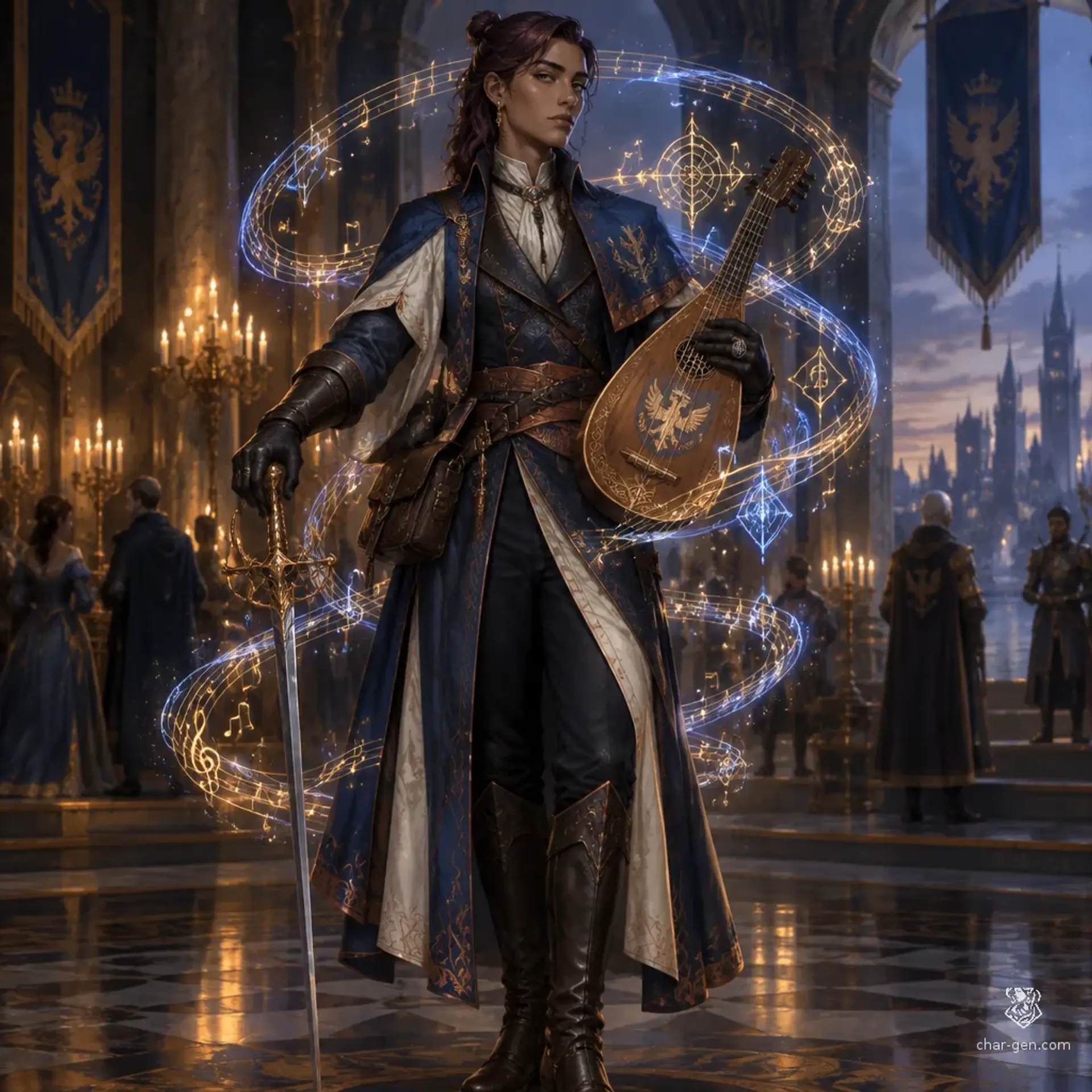 Odrava Merovai - AI-generated fantasy Character