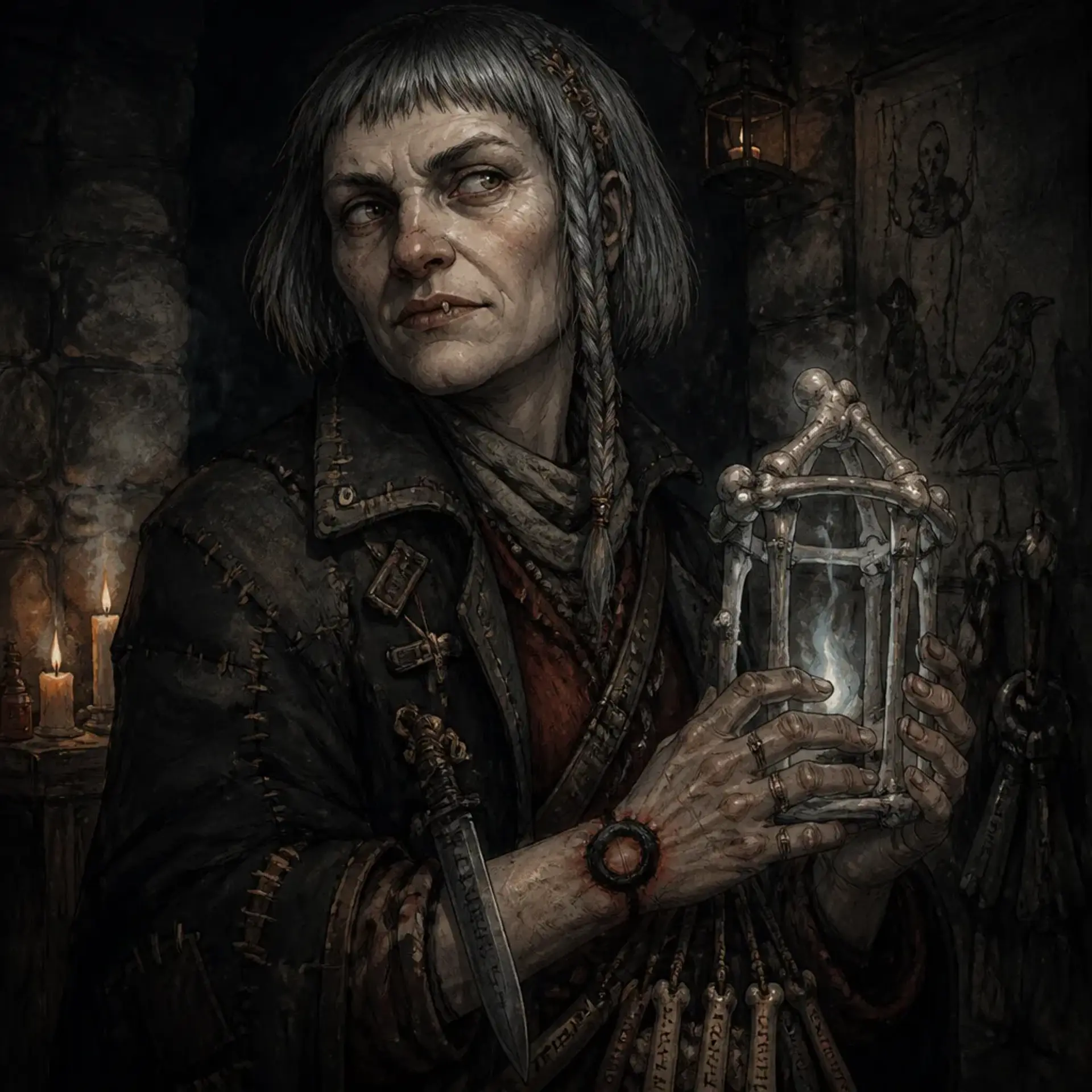 Täkka Kettinen - AI-generated fantasy NPC