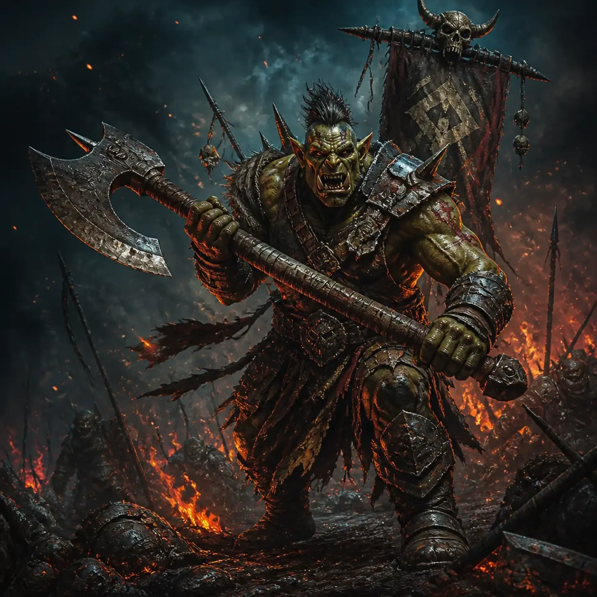 Brog - AI-generated fantasy Character