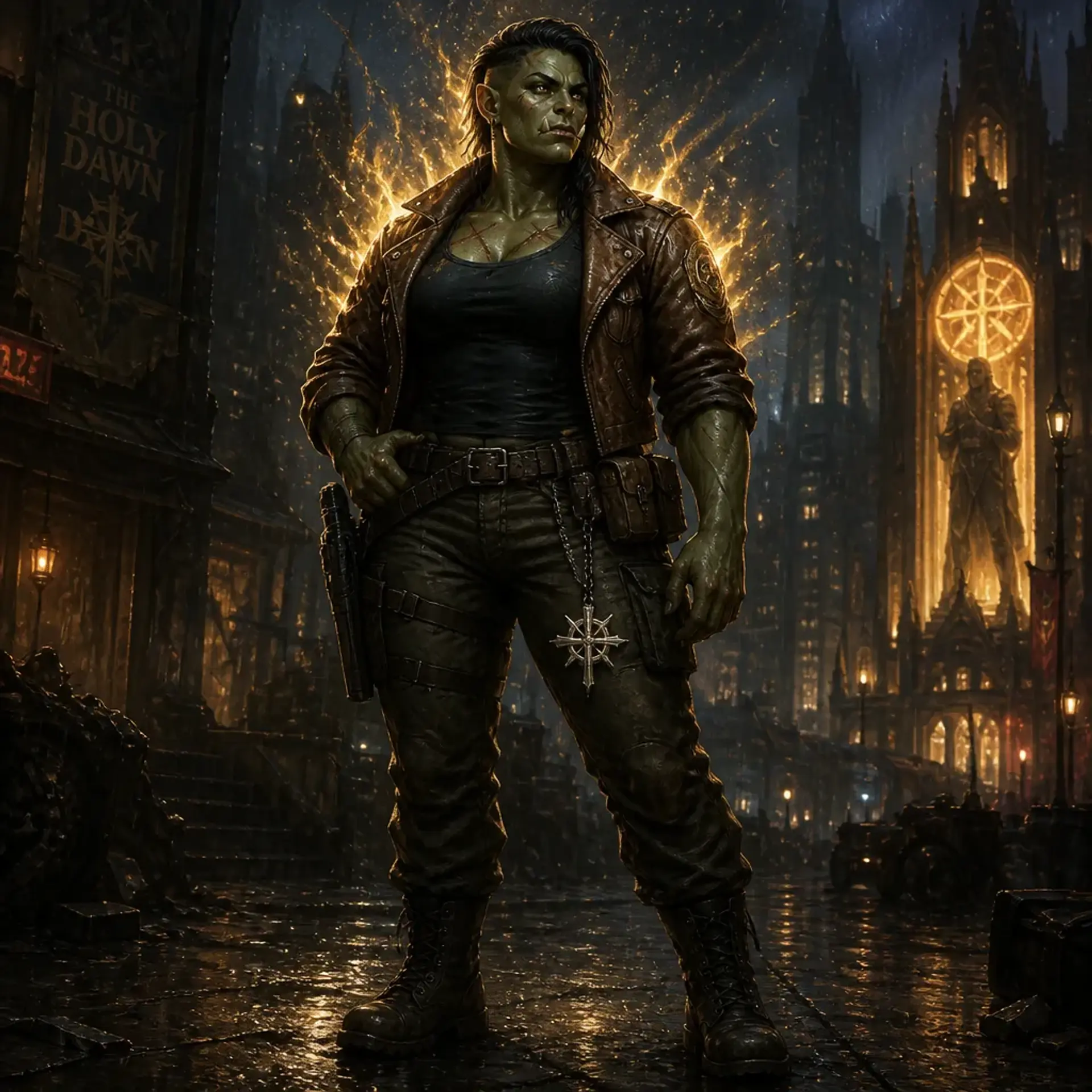 Vaka - AI-generated fantasy Character