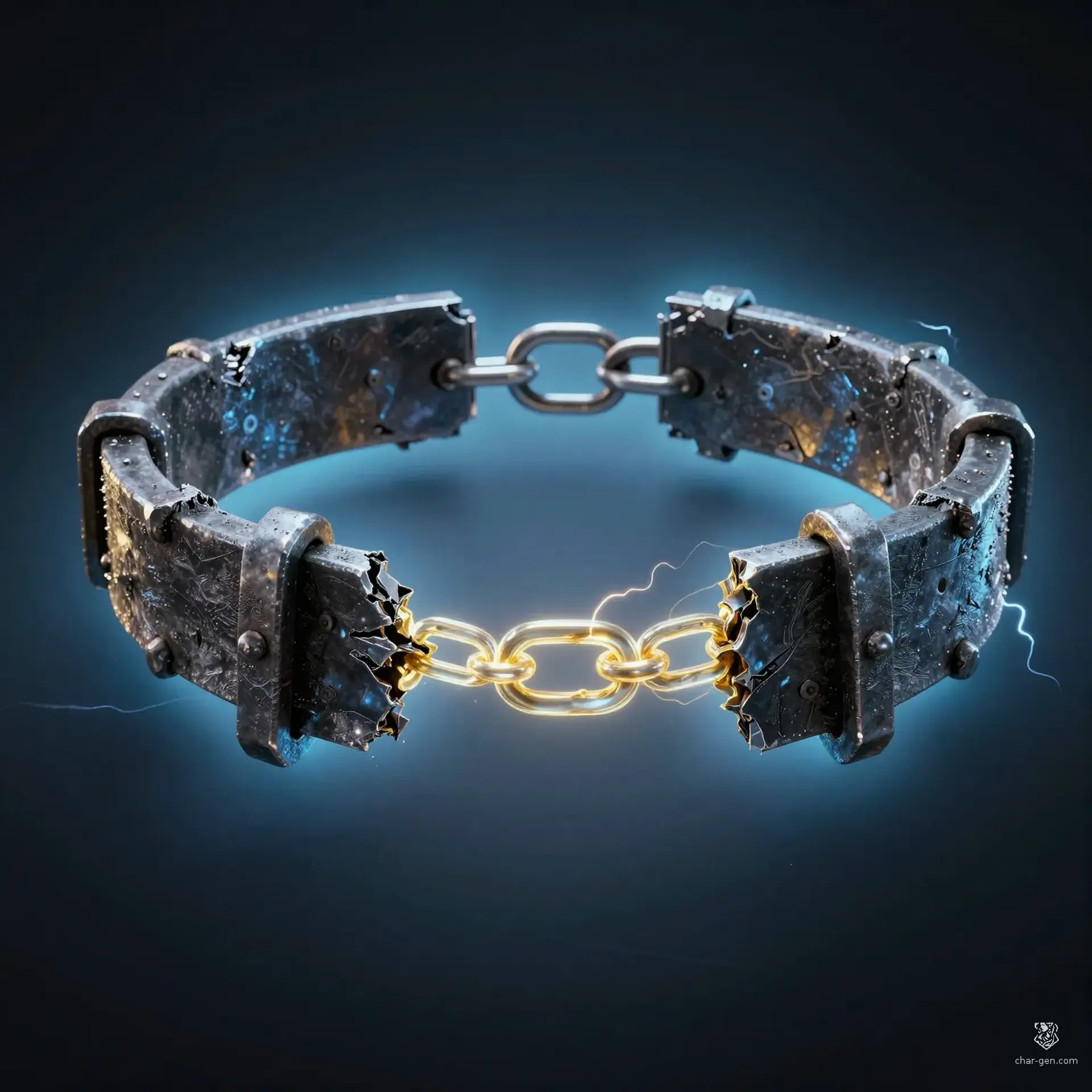 Aethelgard's Broken Bonds - AI-generated fantasy Magic Item