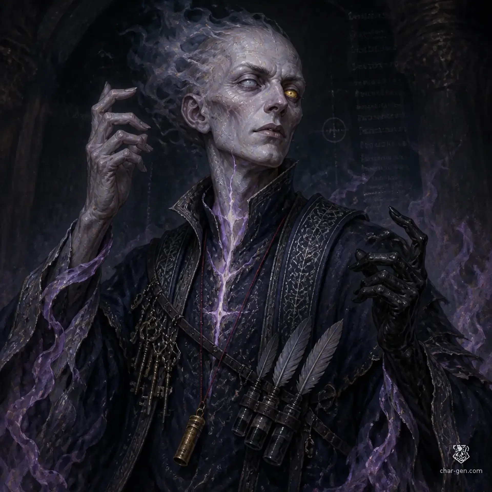 Branar Vale, the Inkbound Dead