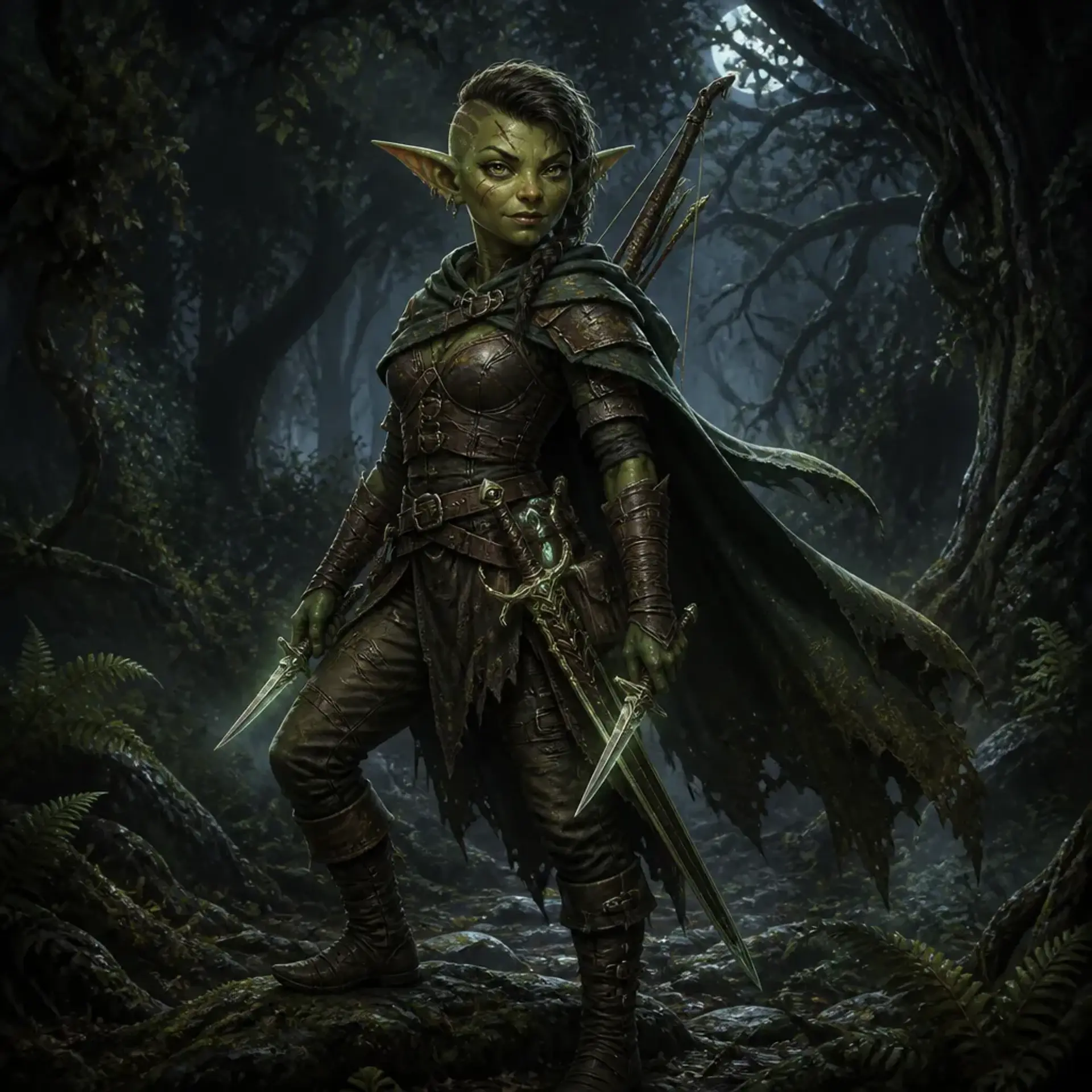Vitha - AI-generated fantasy Character