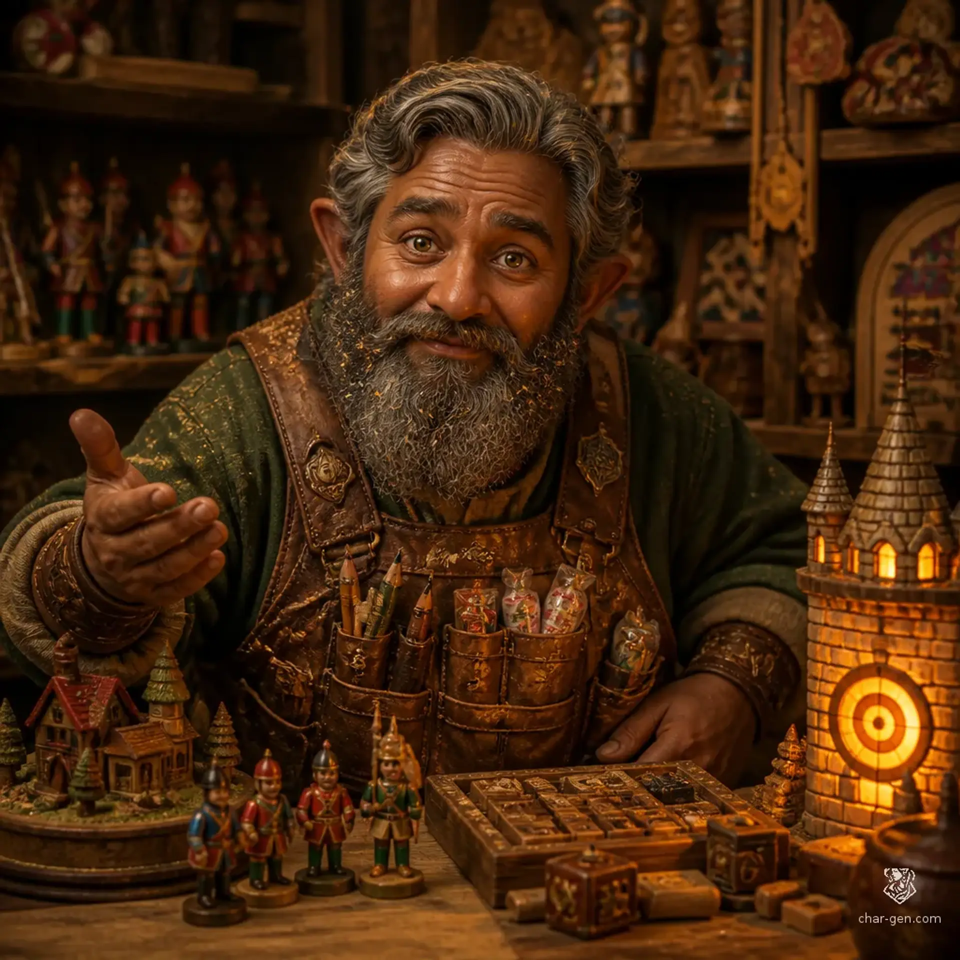 The Whittled Wonder - AI-generated fantasy Shop