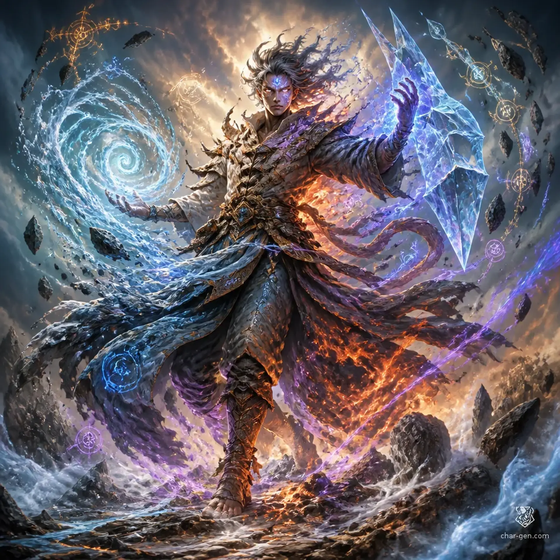 Elemental - AI-generated fantasy Class