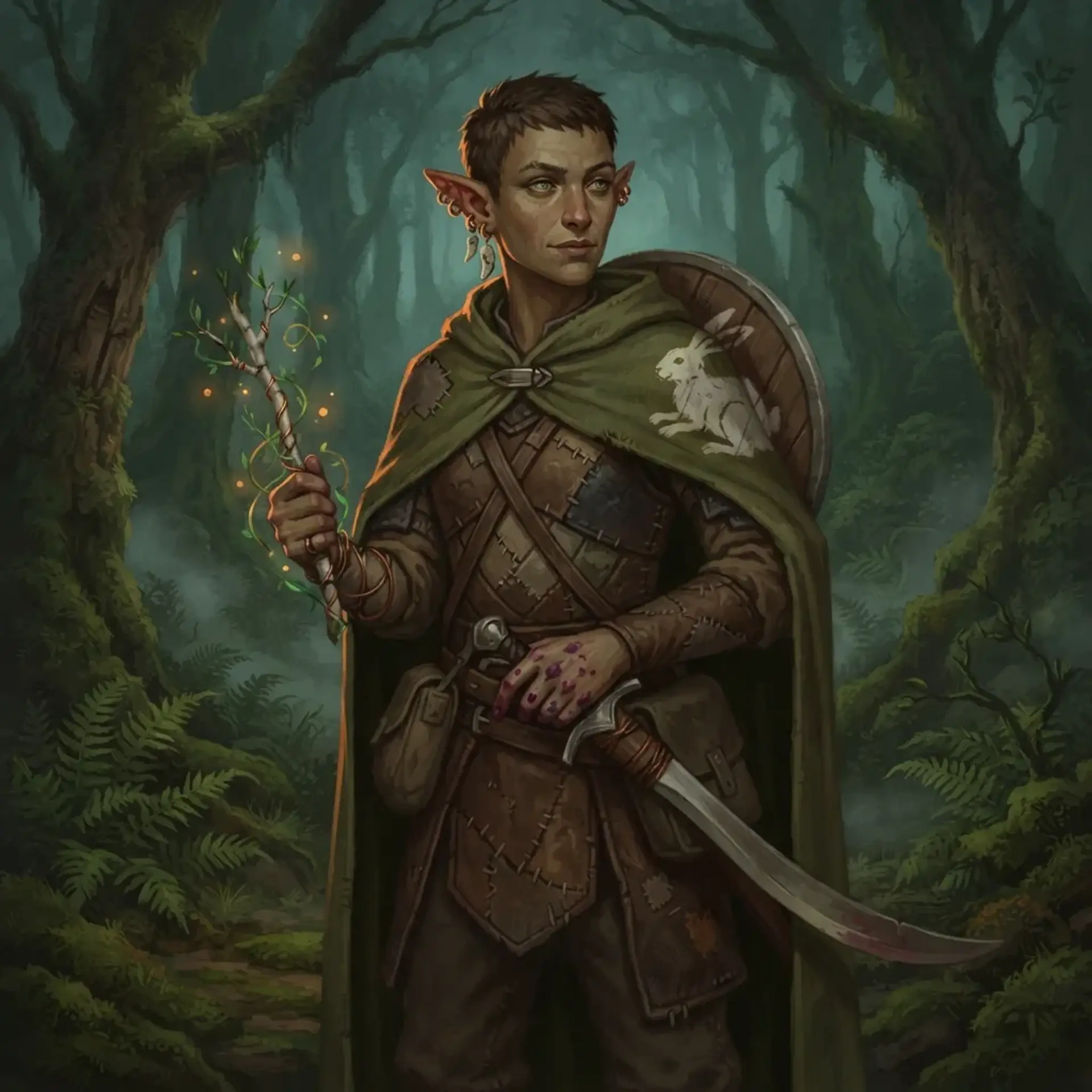 Vek - AI-generated fantasy Character