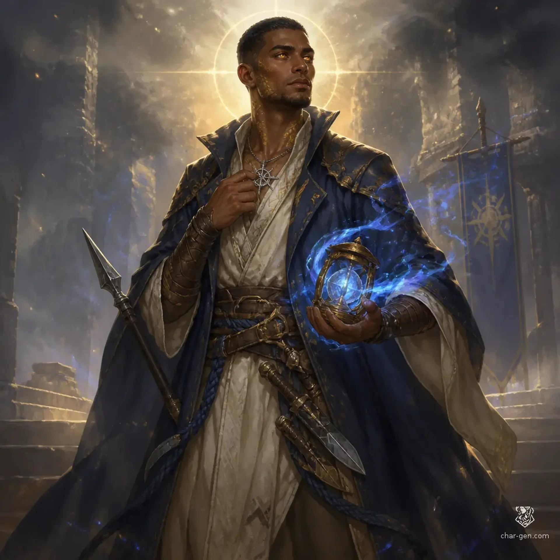 Katik Gabor - AI-generated fantasy Character