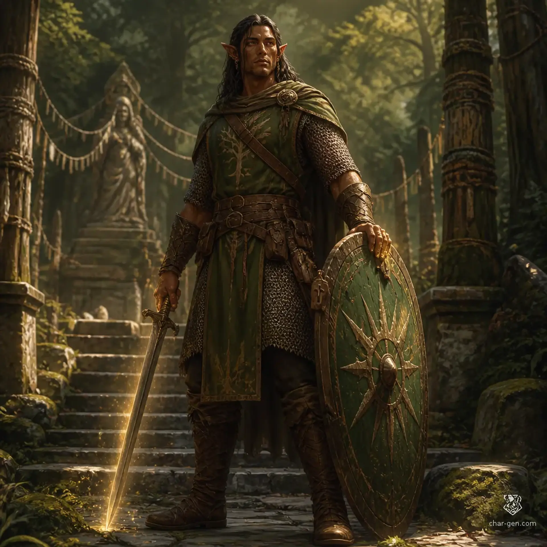 Tamba - AI-generated fantasy Character