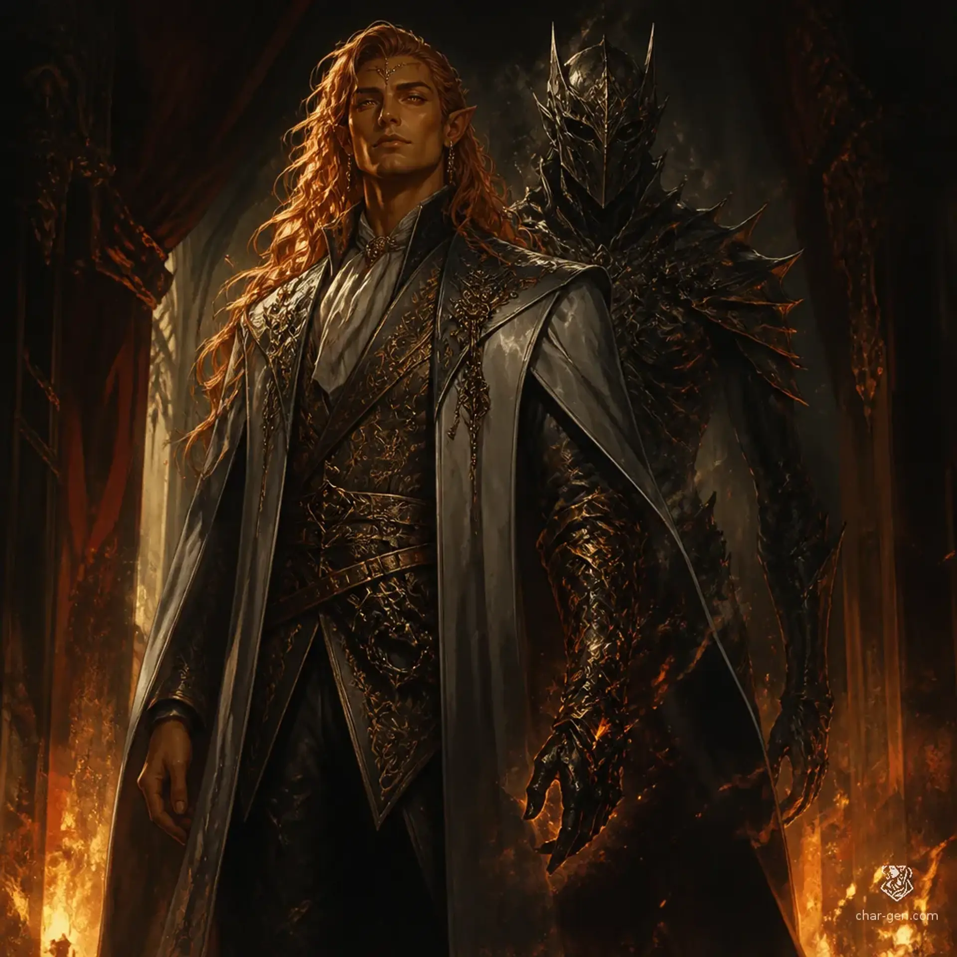 Treuwaz - AI-generated fantasy Character