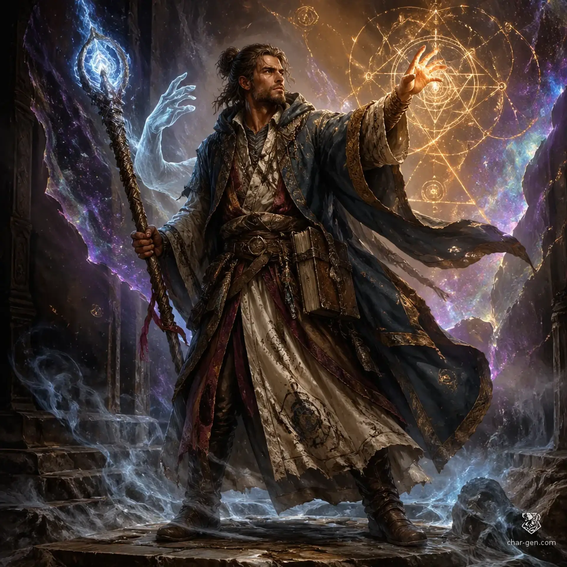 Alabaster - AI-generated fantasy Character
