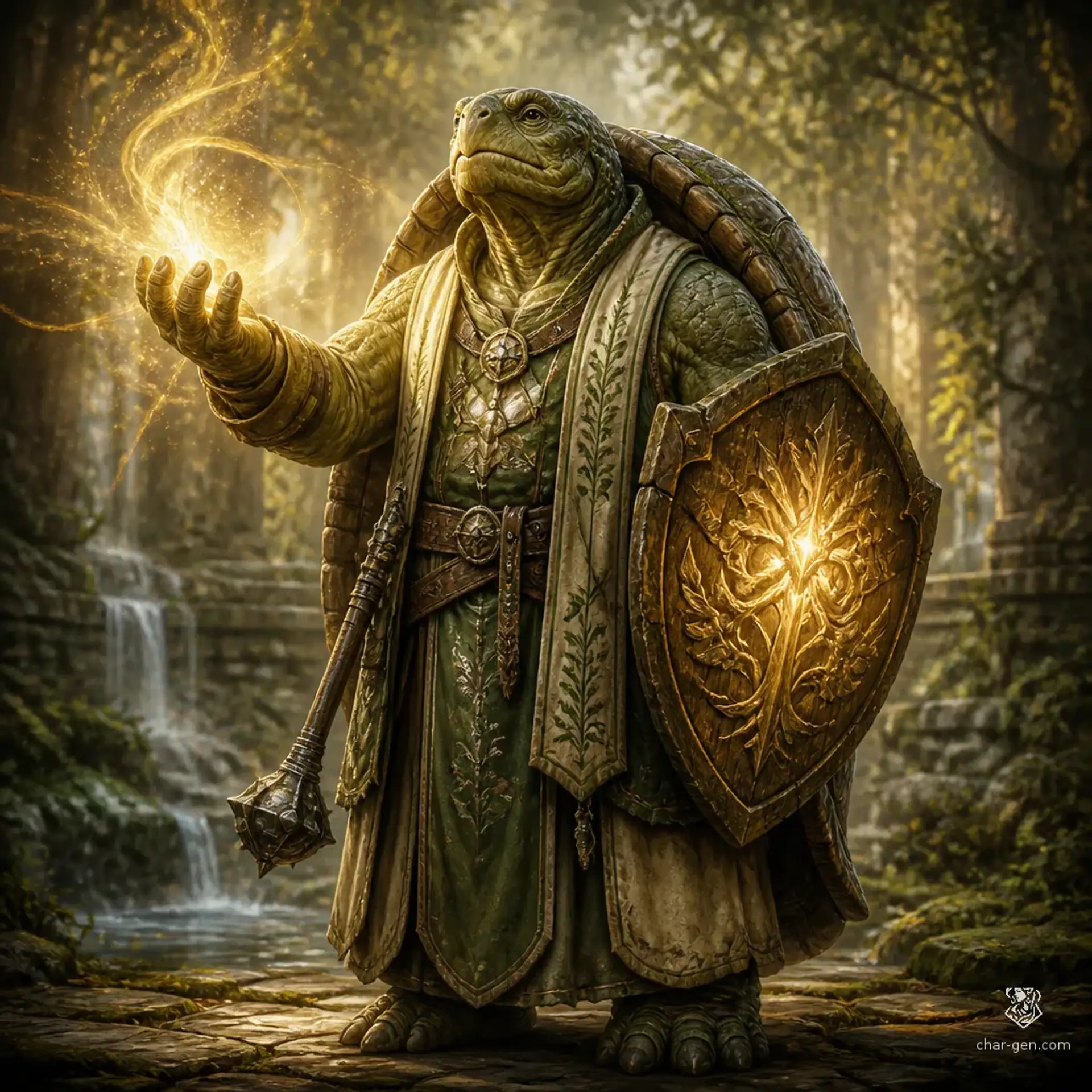 Mr. Telloh - AI-generated fantasy Character
