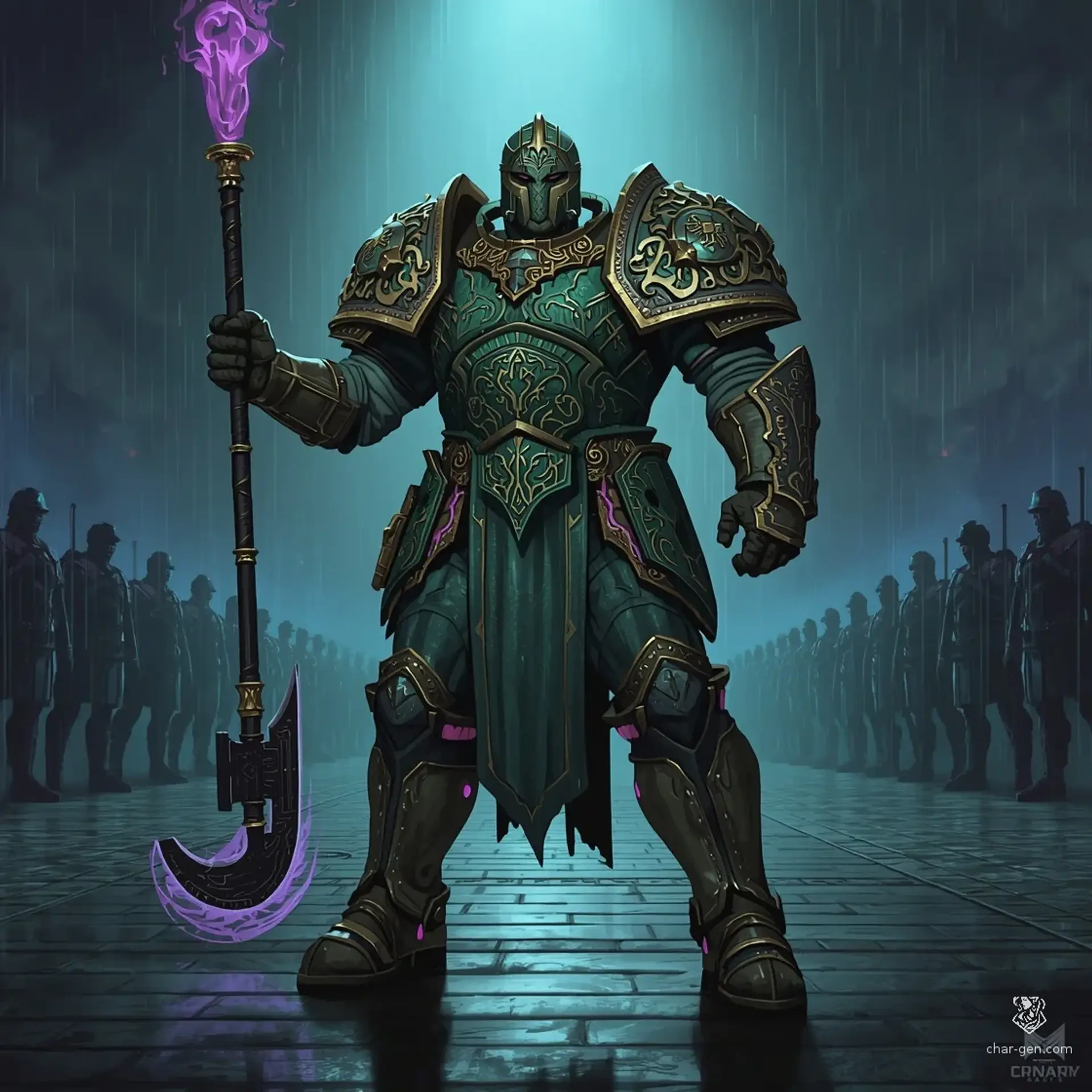 City Sentinel of Asphemor - AI-generated fantasy Monster