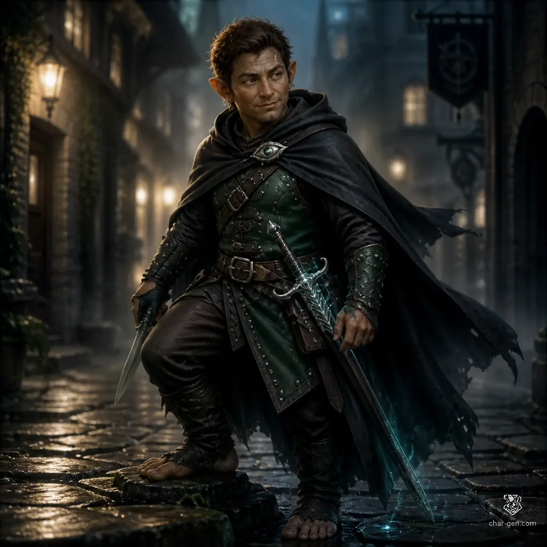 Franklin Kettik - AI-generated fantasy Character