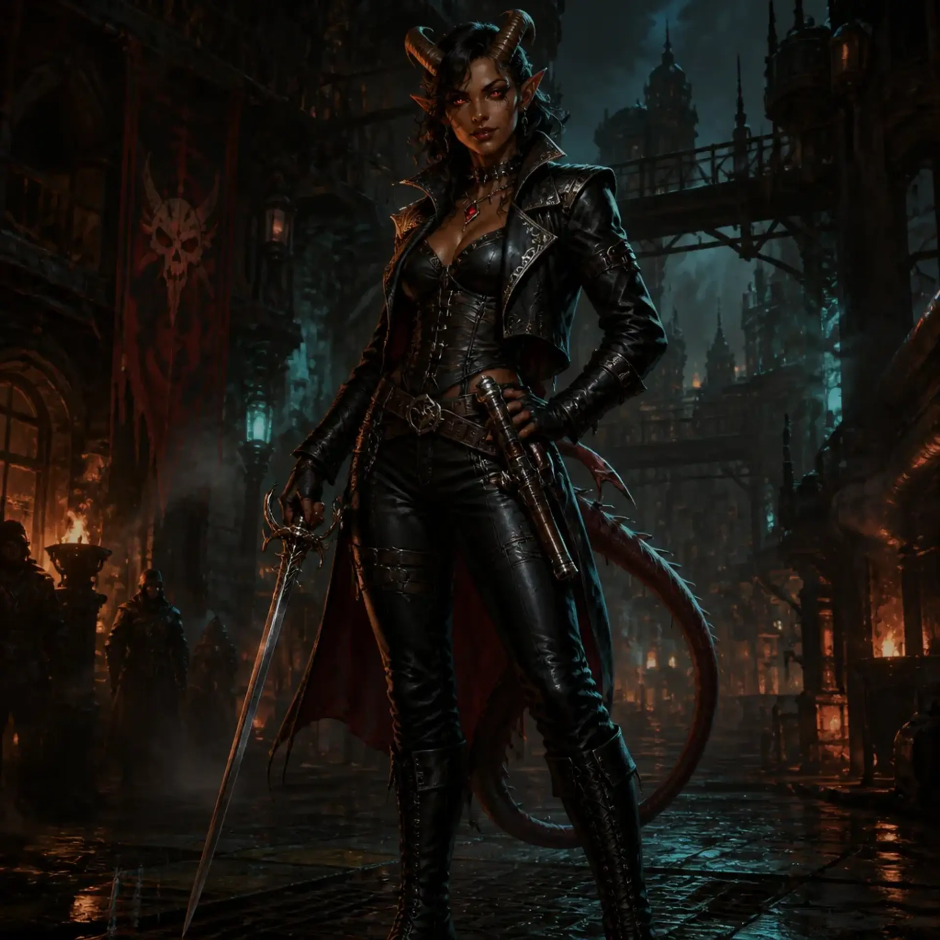 Kaela - AI-generated fantasy Character