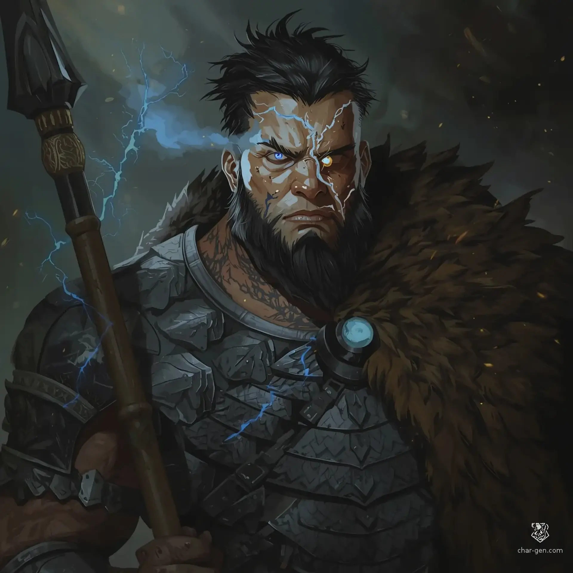 Verath Storm-Horn - AI-generated fantasy NPC