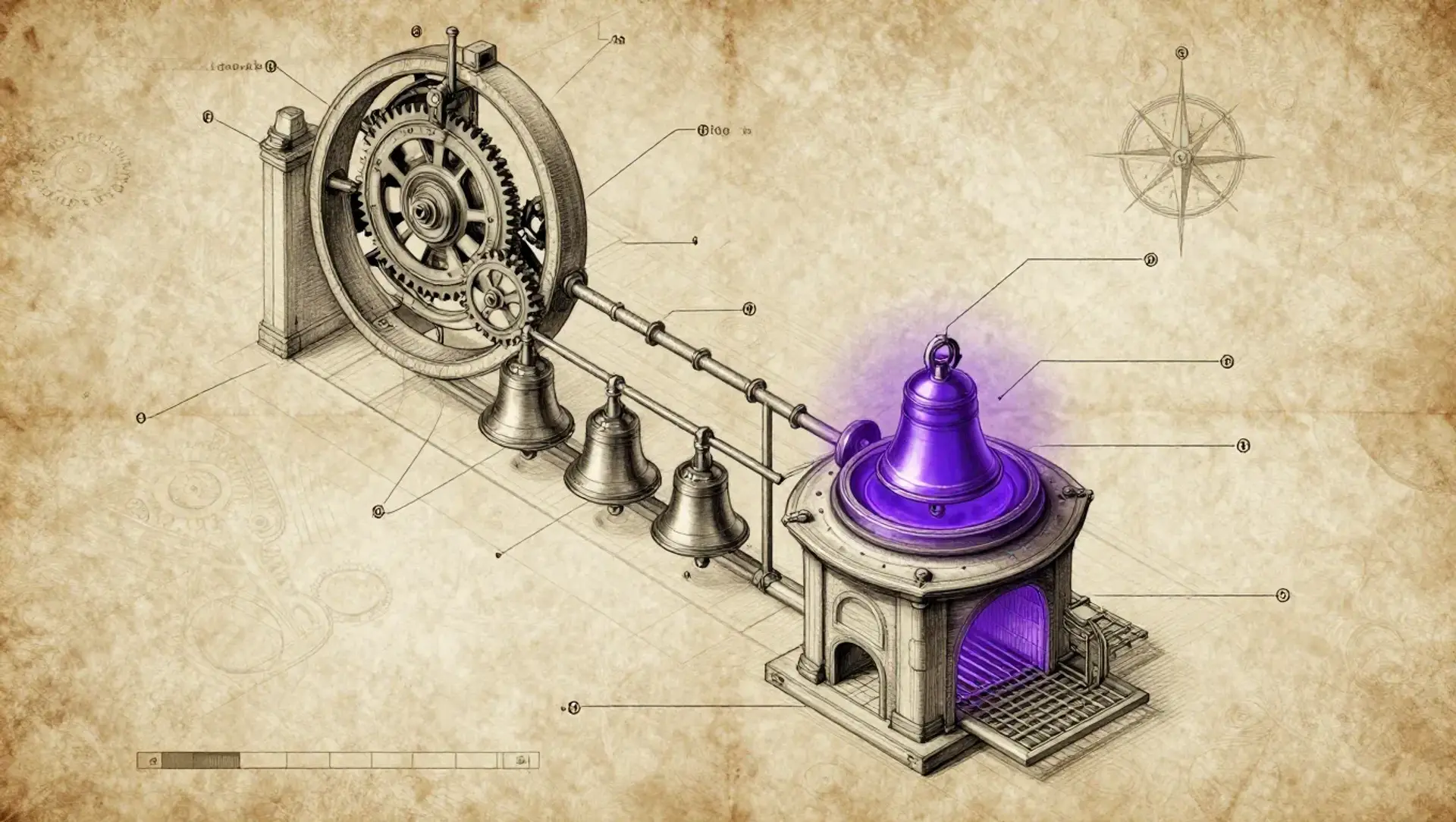 The Three Bells Behind the Hearth