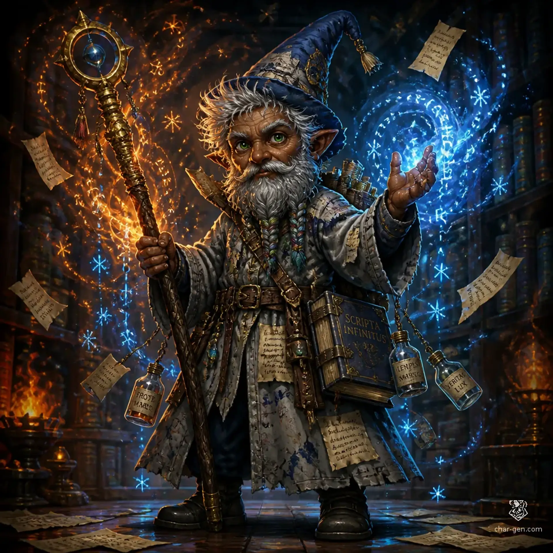 Gershwyn - AI-generated fantasy Character