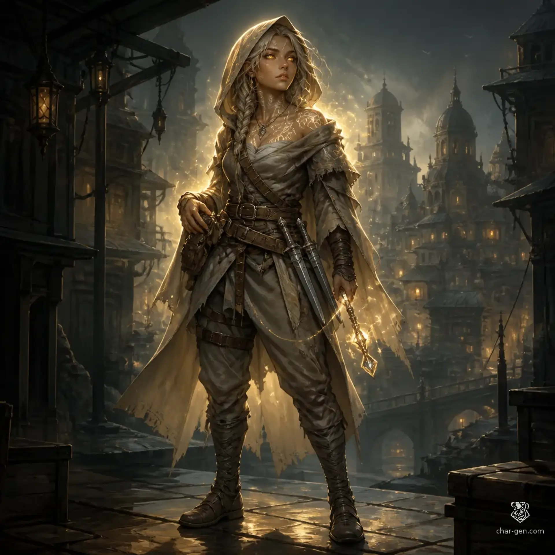 Liora Vale - AI-generated fantasy Character