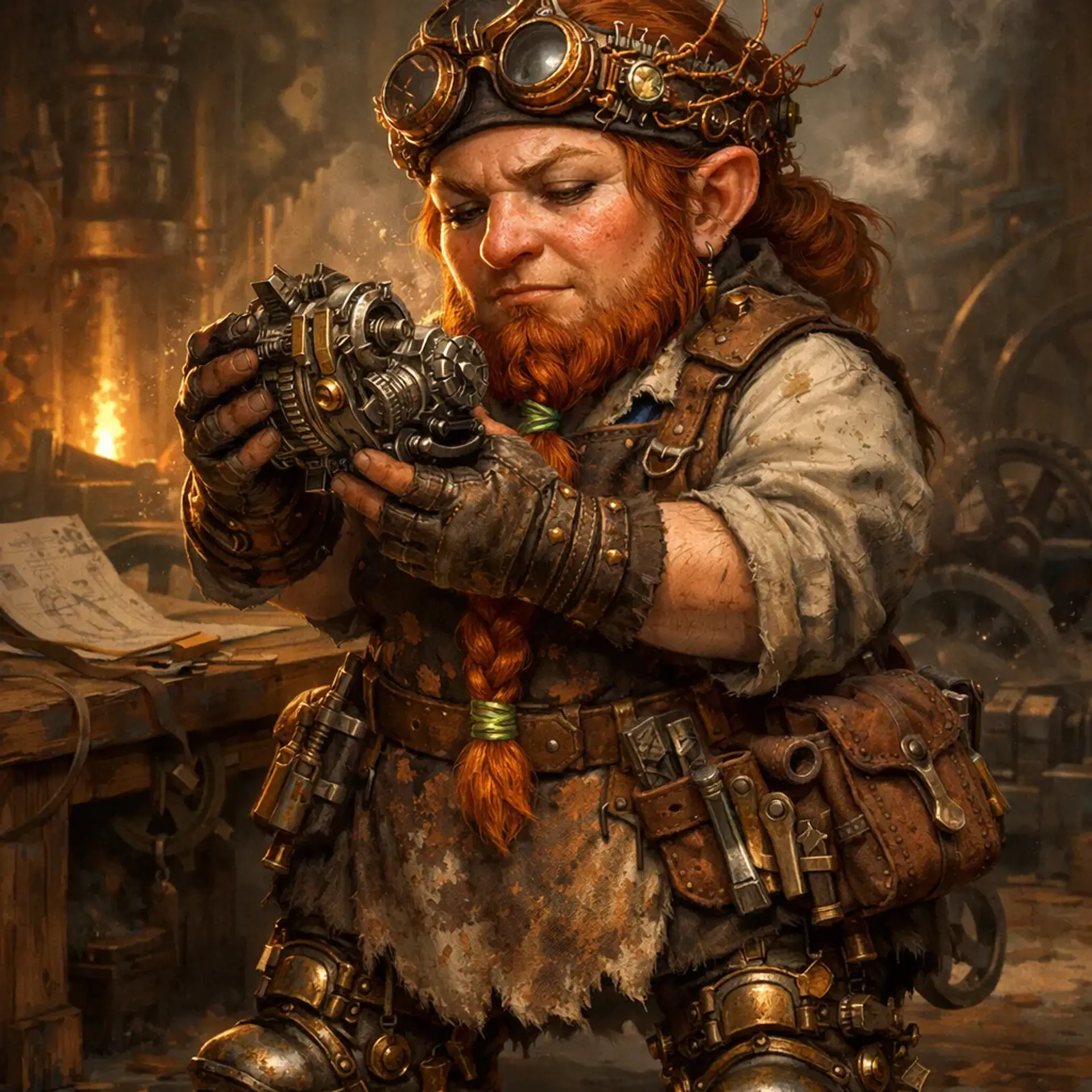 Tessa Merrow - AI-generated fantasy NPC