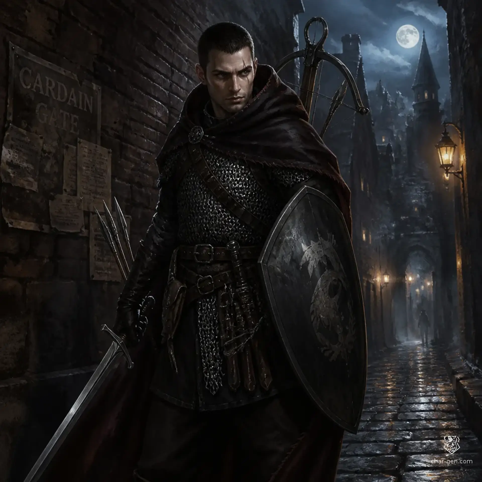 James - AI-generated fantasy Character