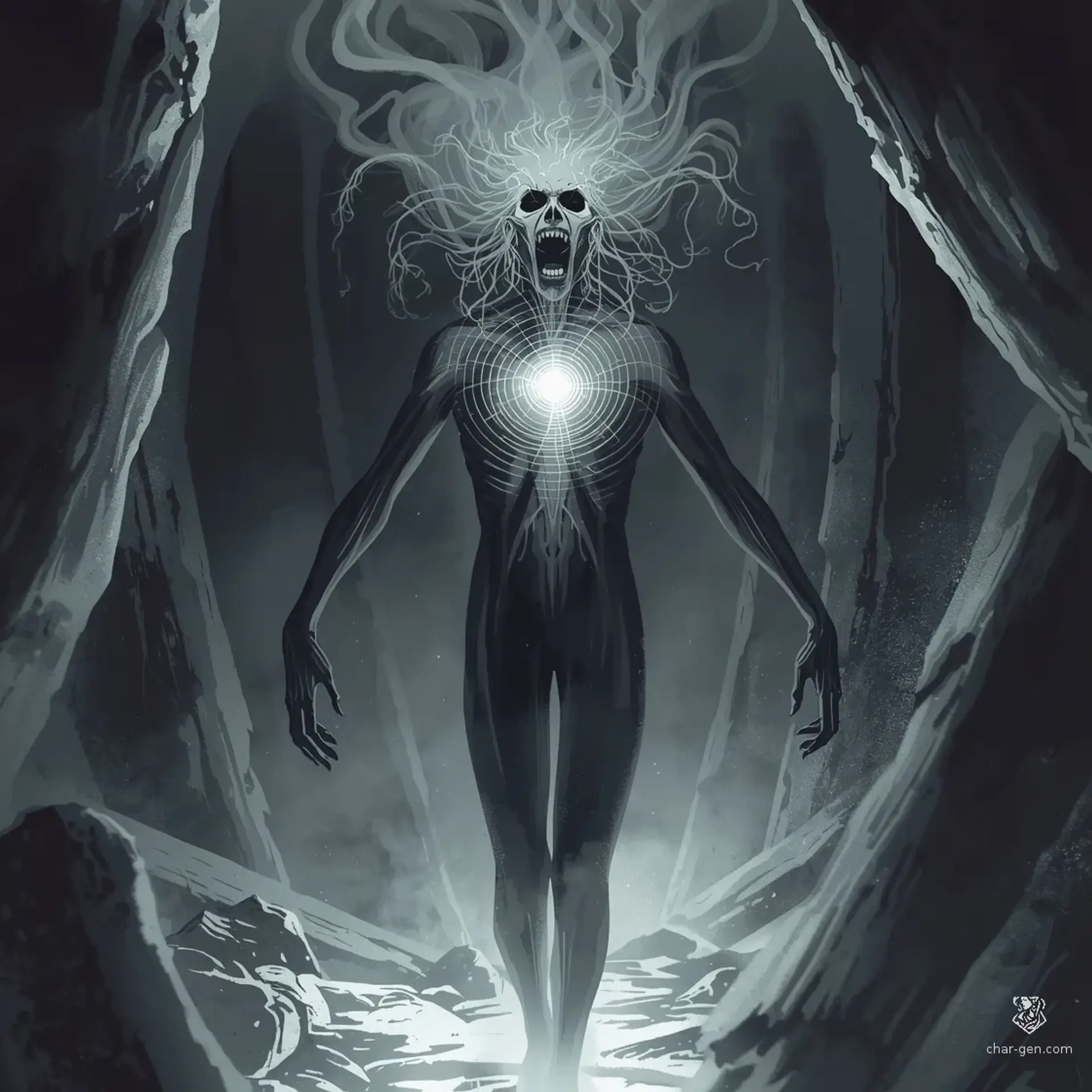 Echo Wraith | Fantasy Monster Generated by CharGen