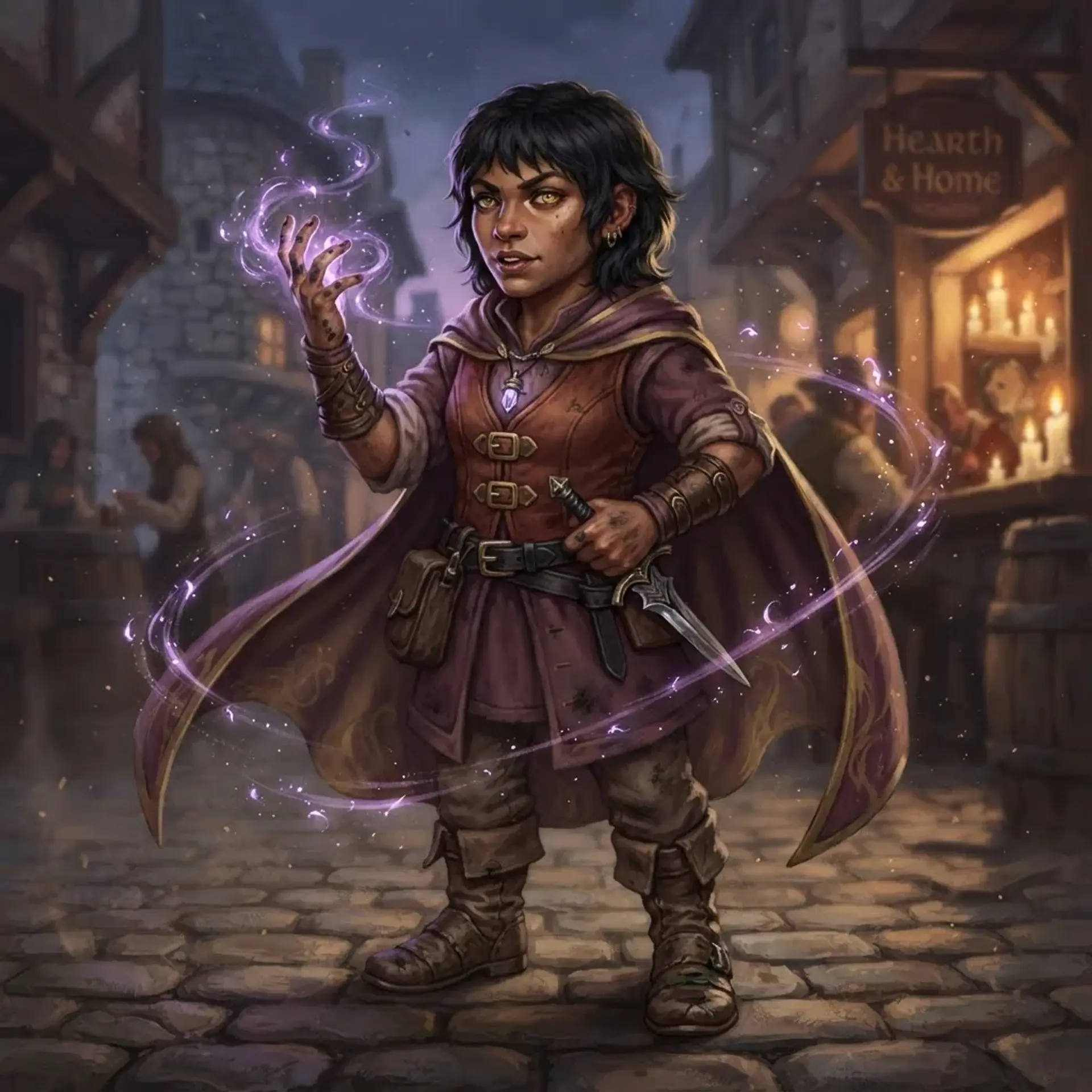 Seraphina - AI-generated fantasy Character