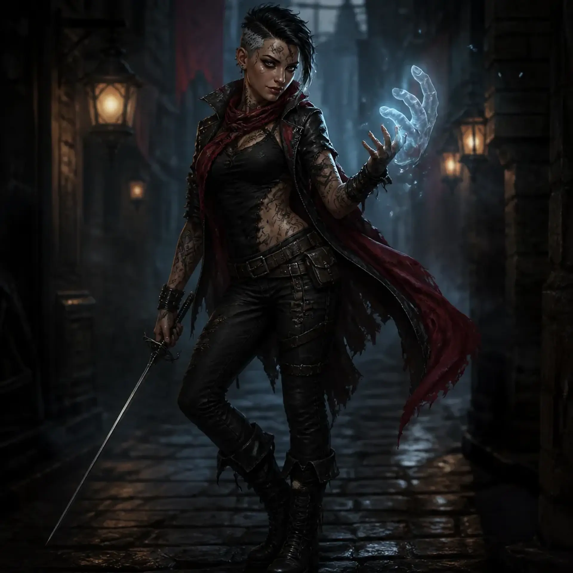 Veyra Kest - AI-generated fantasy Character