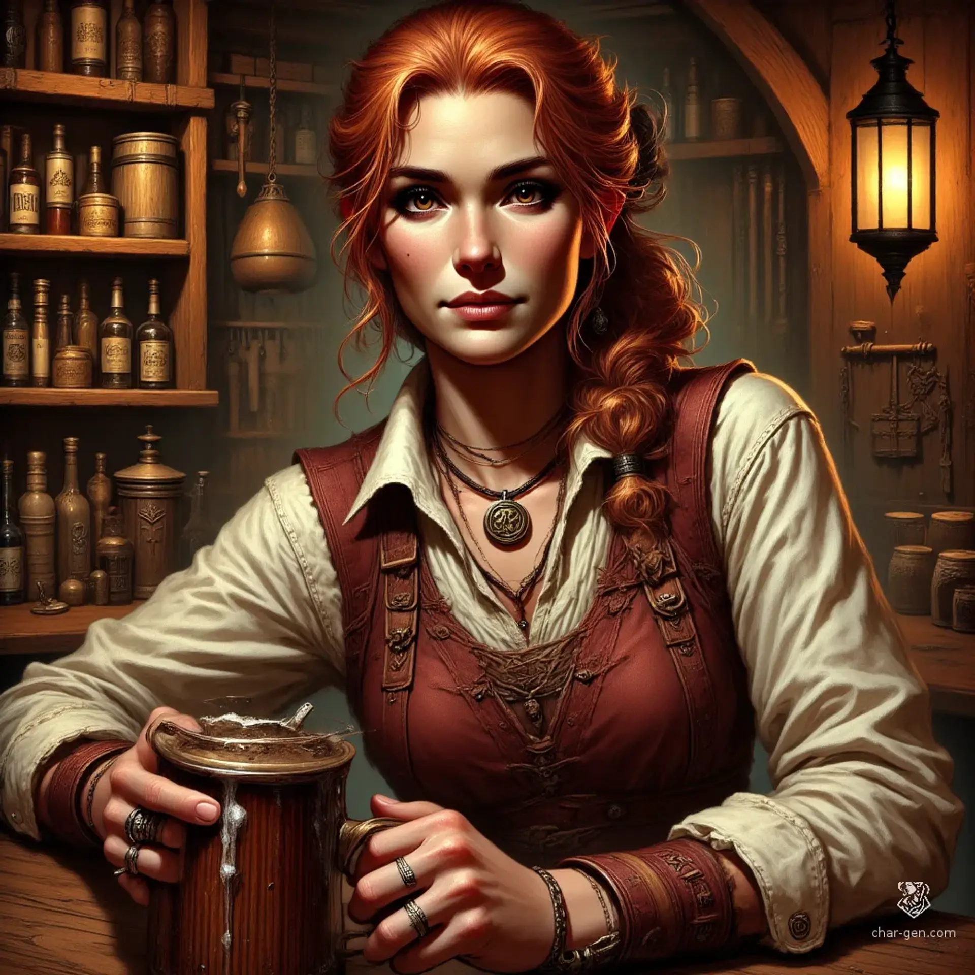 Ilyra Windmantle - AI-generated fantasy NPC