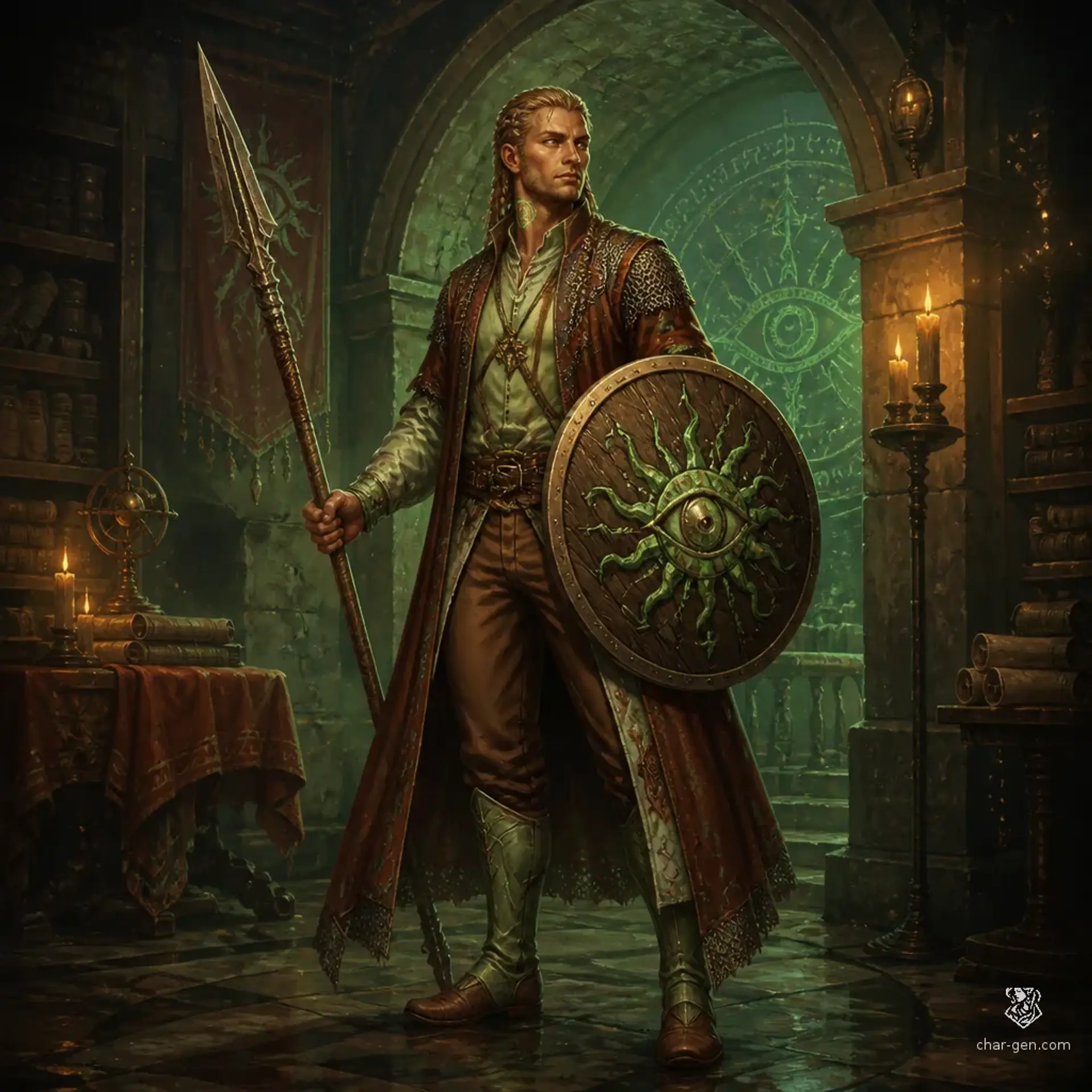 Rydl - AI-generated fantasy Character