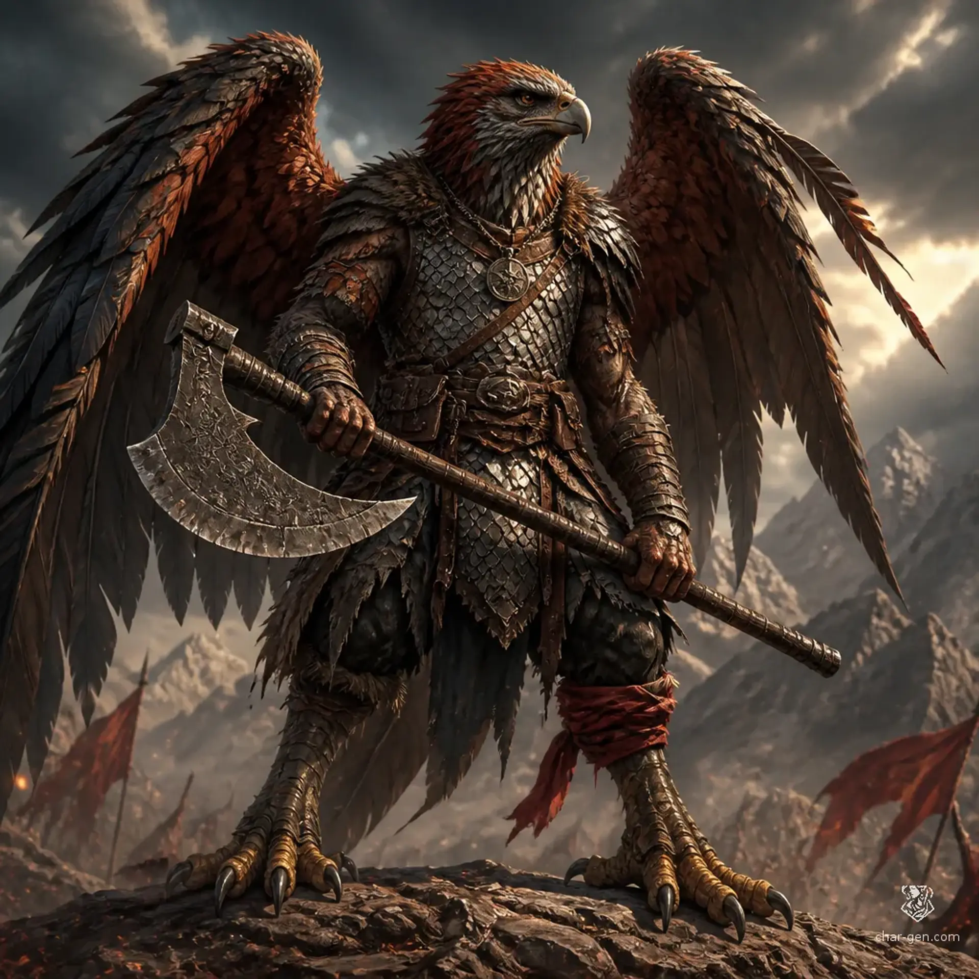 althrow - AI-generated fantasy Character