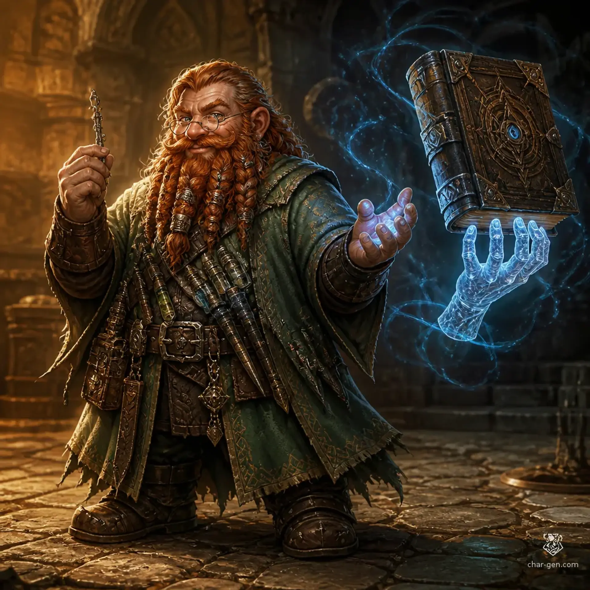 Jon-Jon Stoneson - AI-generated fantasy Character