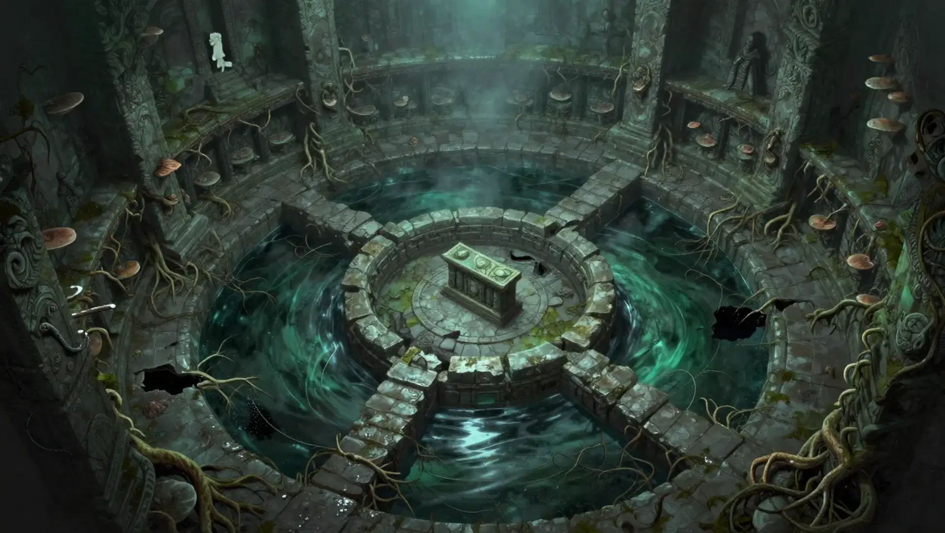 Keep the Shrine from Sealing Shut - AI-generated fantasy Encounter