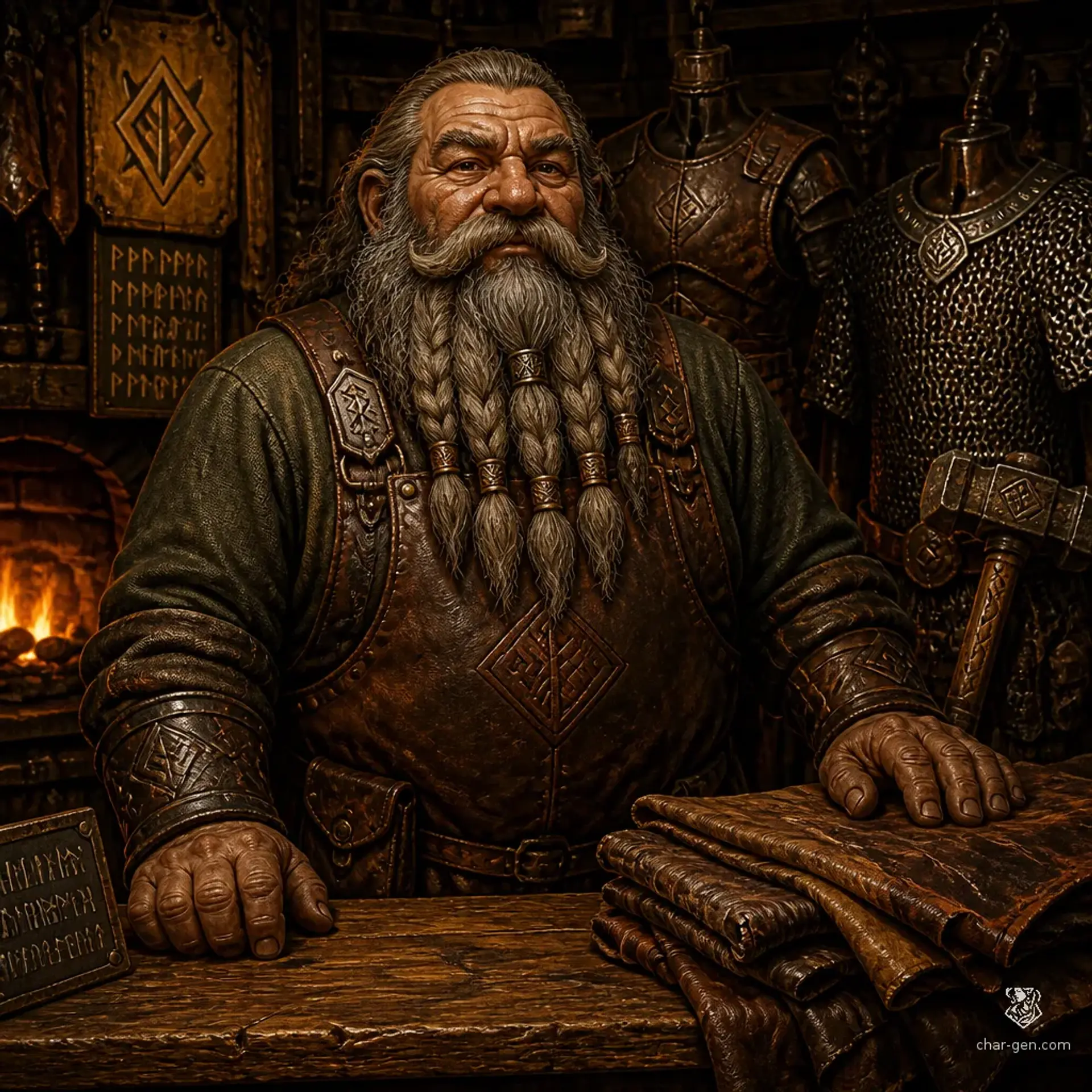 Stonehide Harness and Arms