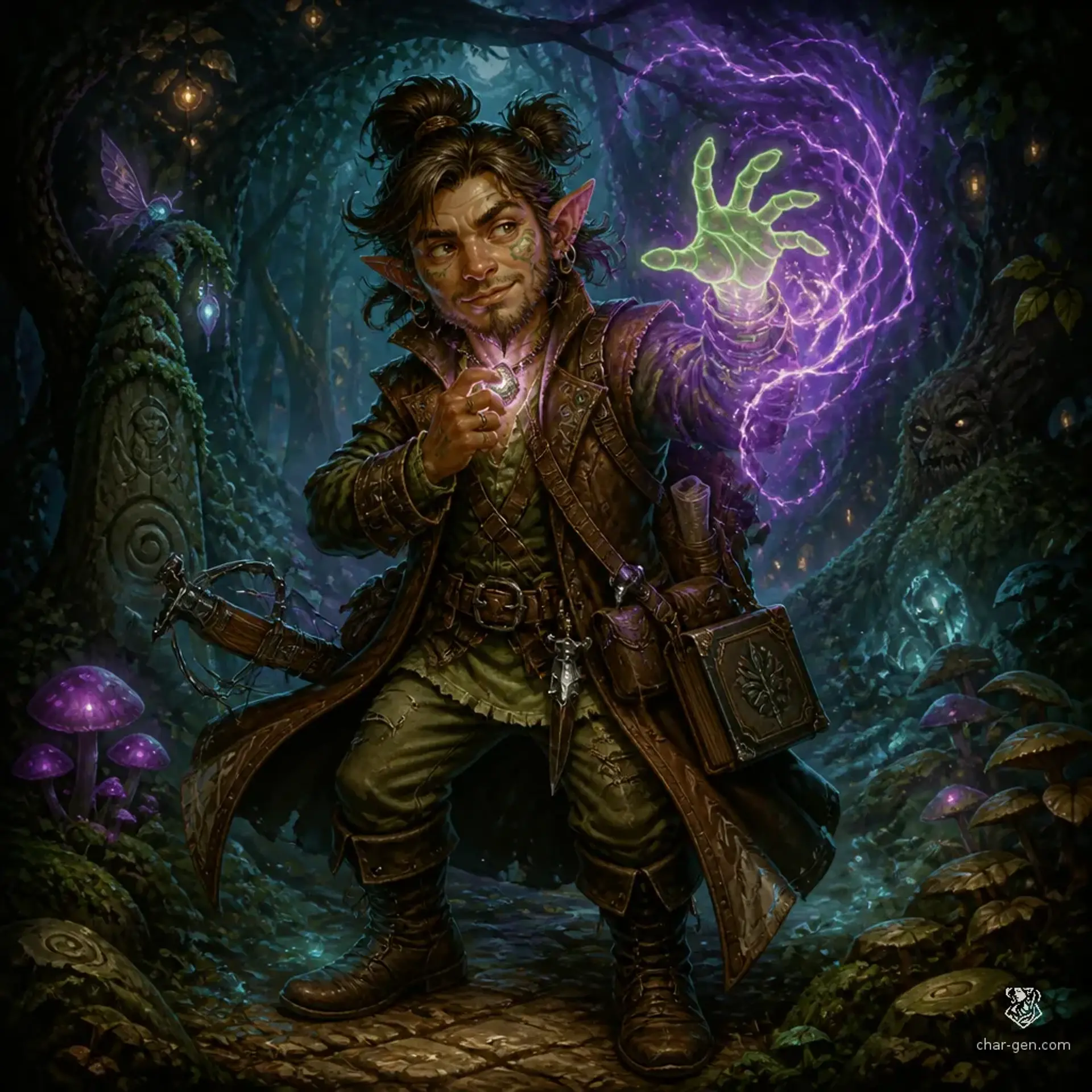 Perrin Oloyede - AI-generated fantasy Character