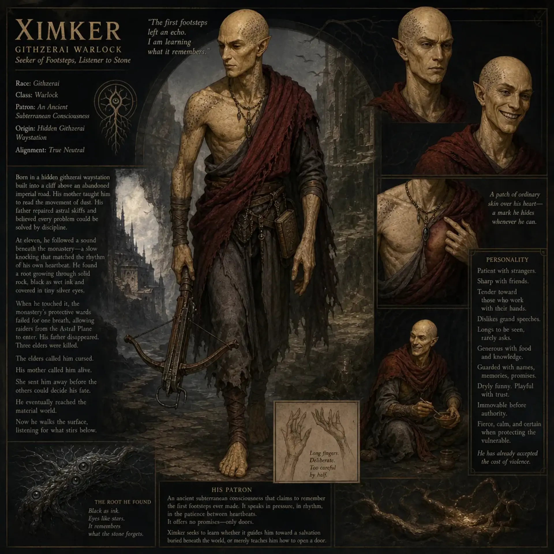 Ximker - AI-generated fantasy NPC