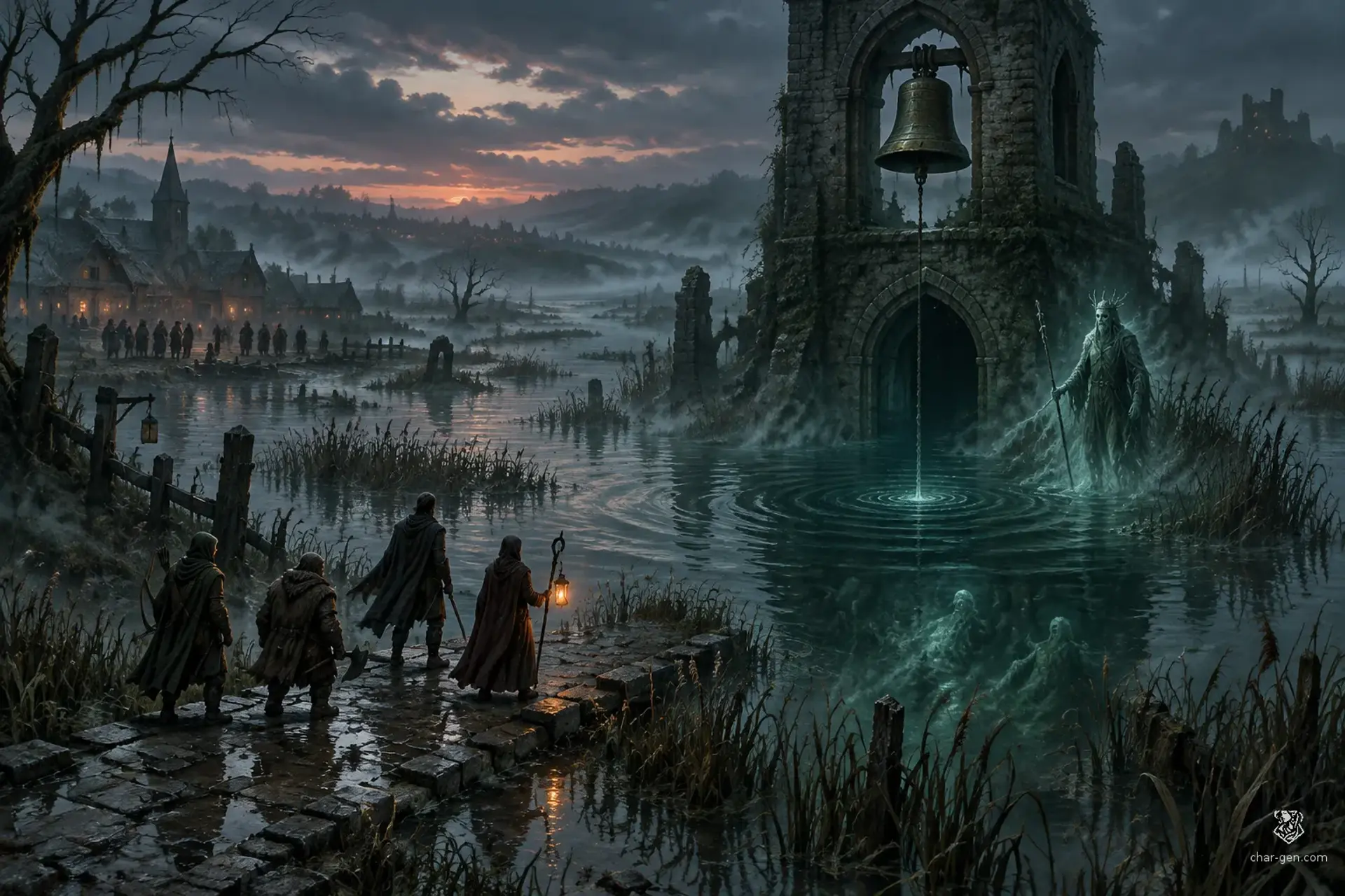 The Bell Beneath the Marsh