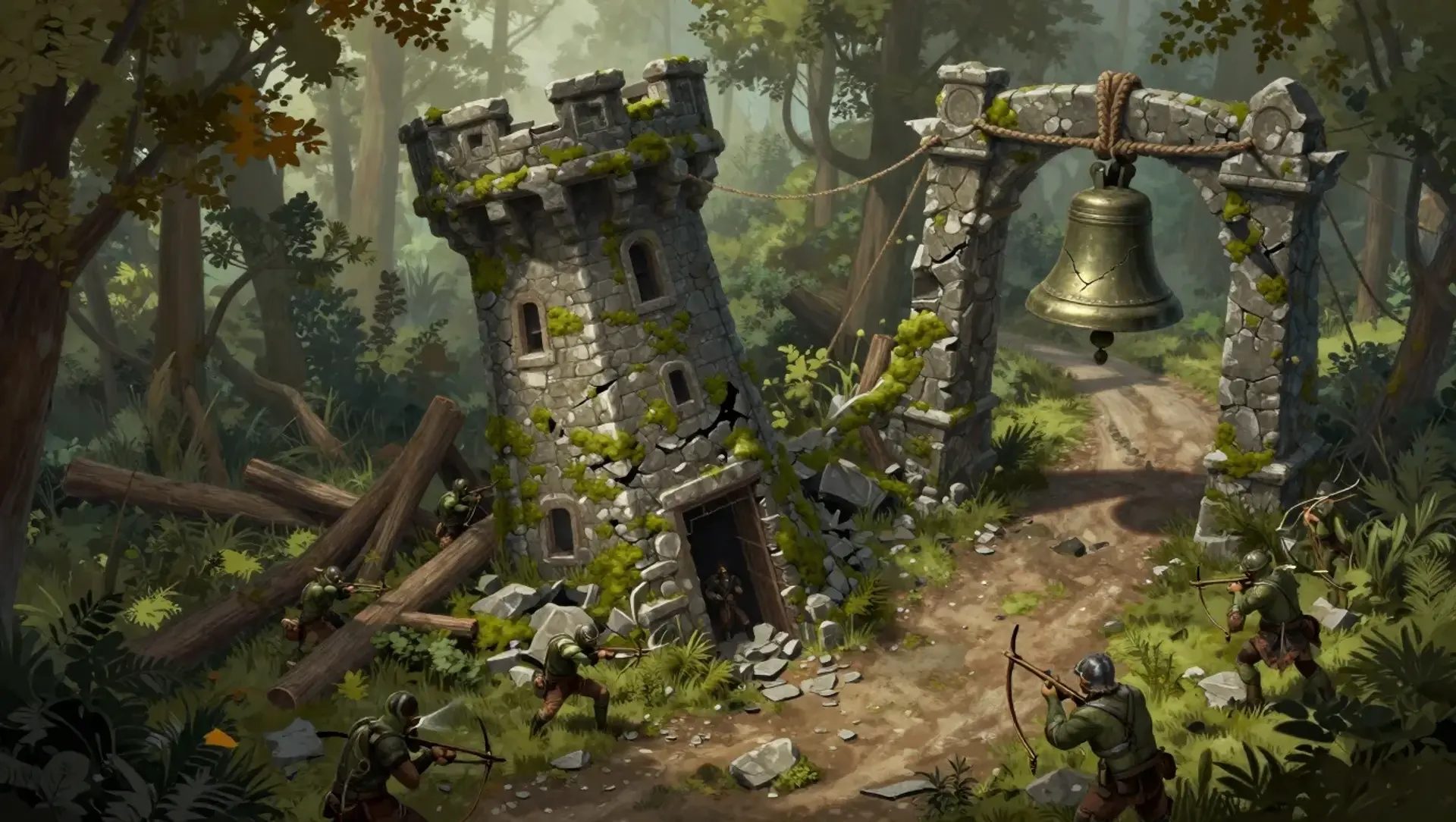 The Watchtower Ledger - AI-generated fantasy Encounter