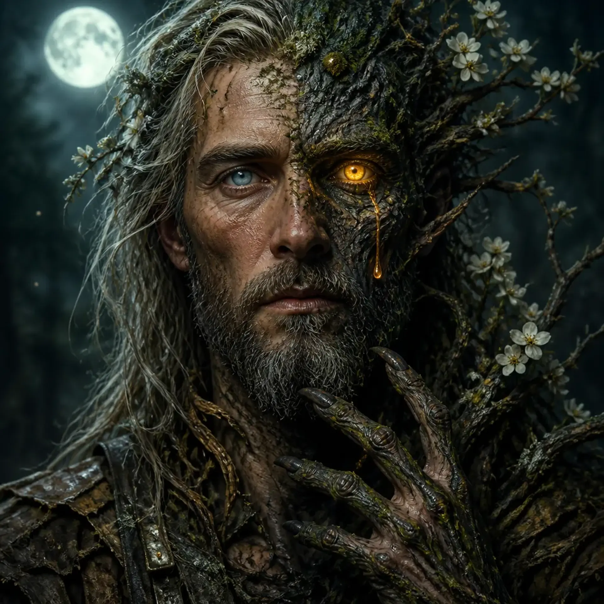 Kaelen the Reborn - AI-generated fantasy NPC