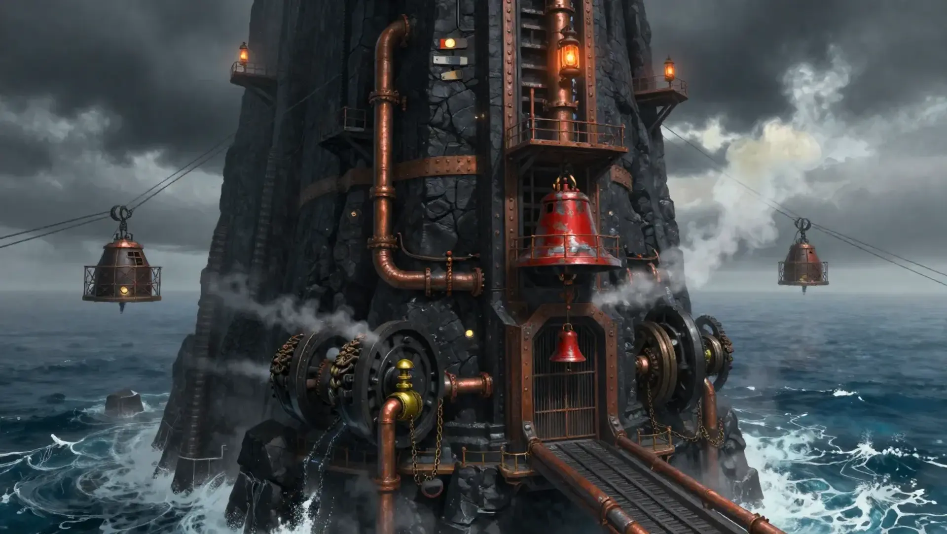 The Oceanward Winch-Spire