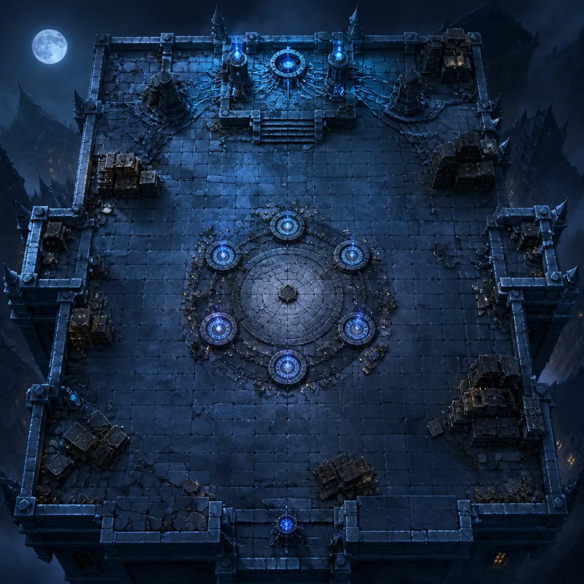 The Midnight Reckoning - AI-generated fantasy Encounter