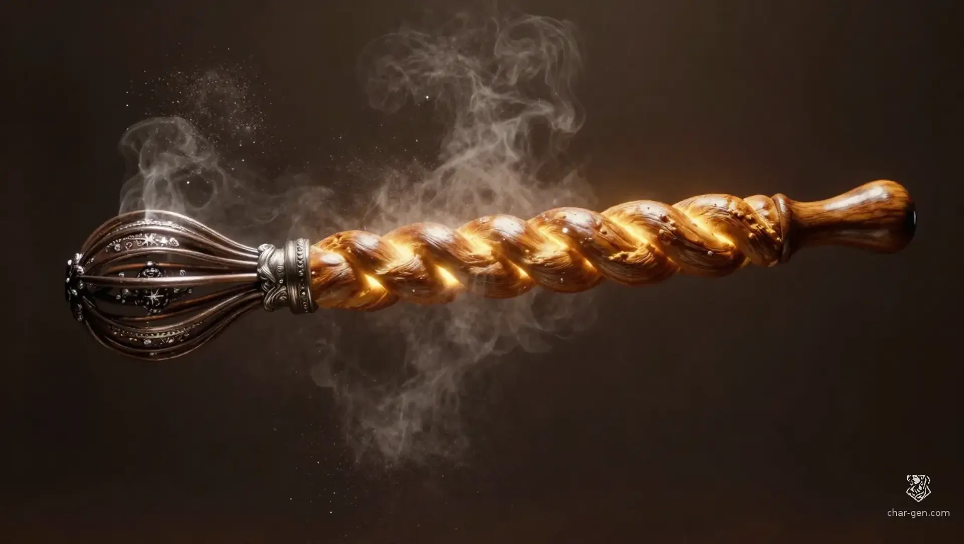 The Toehigh Hearth-Whisk - AI-generated fantasy Magic Item