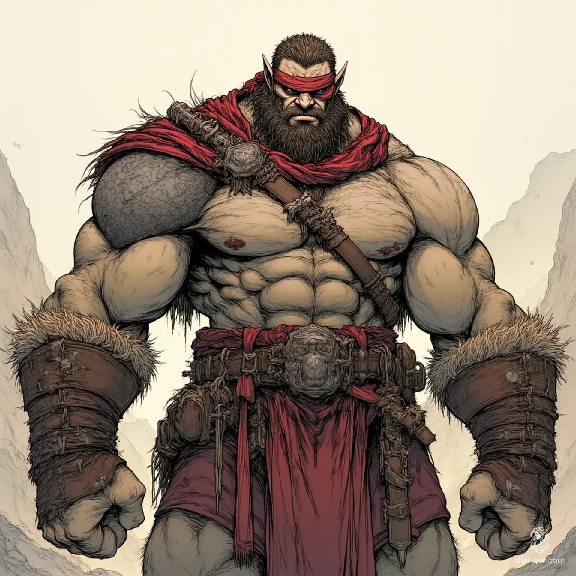 Gorath Thundereye - AI-generated fantasy NPC